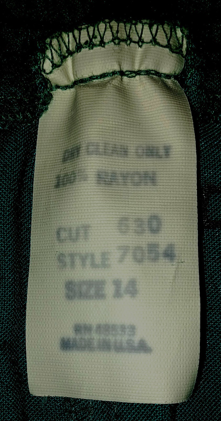 VINTAGE MACYS CHOON CALIFORNIA WOMEN’S SKIRT SUIT SZ 14 TEAL W/ BLACK GEO DESIGN