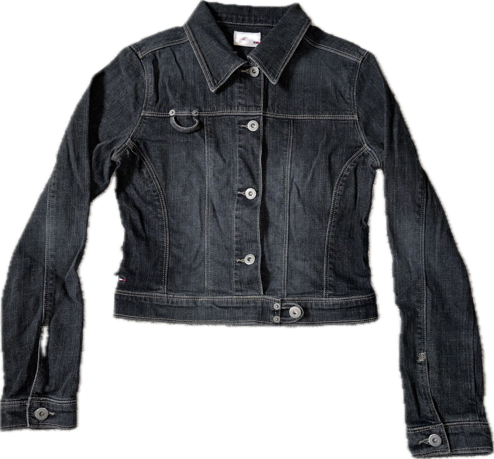 Tommy Hilfiger denim jacket size S blue women’s jacket trucker jacket denim Vintage