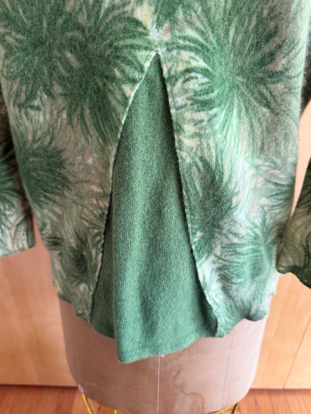 Vintage Edinburgh Angora and Lambswool Cardigan