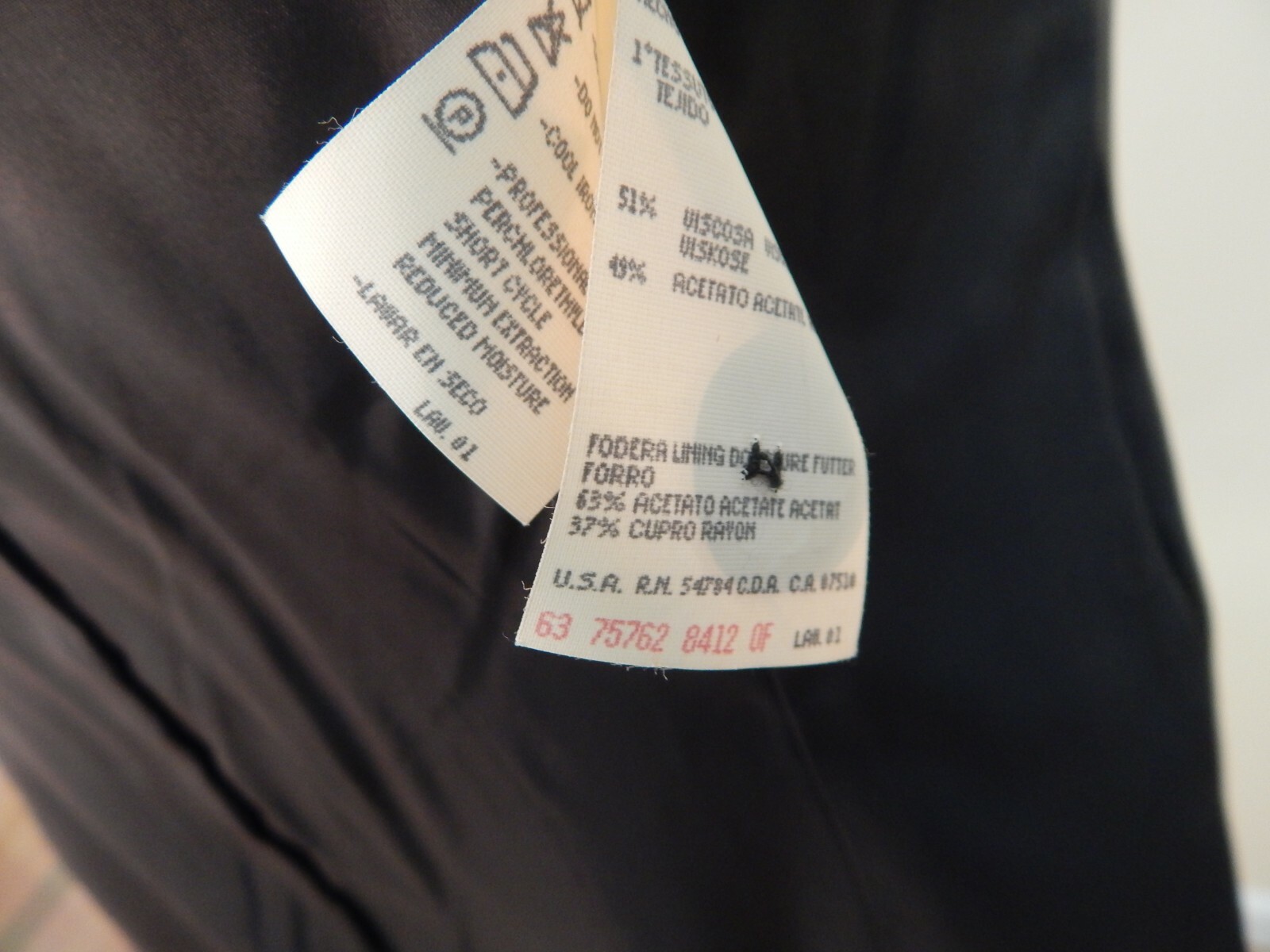 Giorgio Armani Le Collezioni Vintage Couture Jacket Size 10