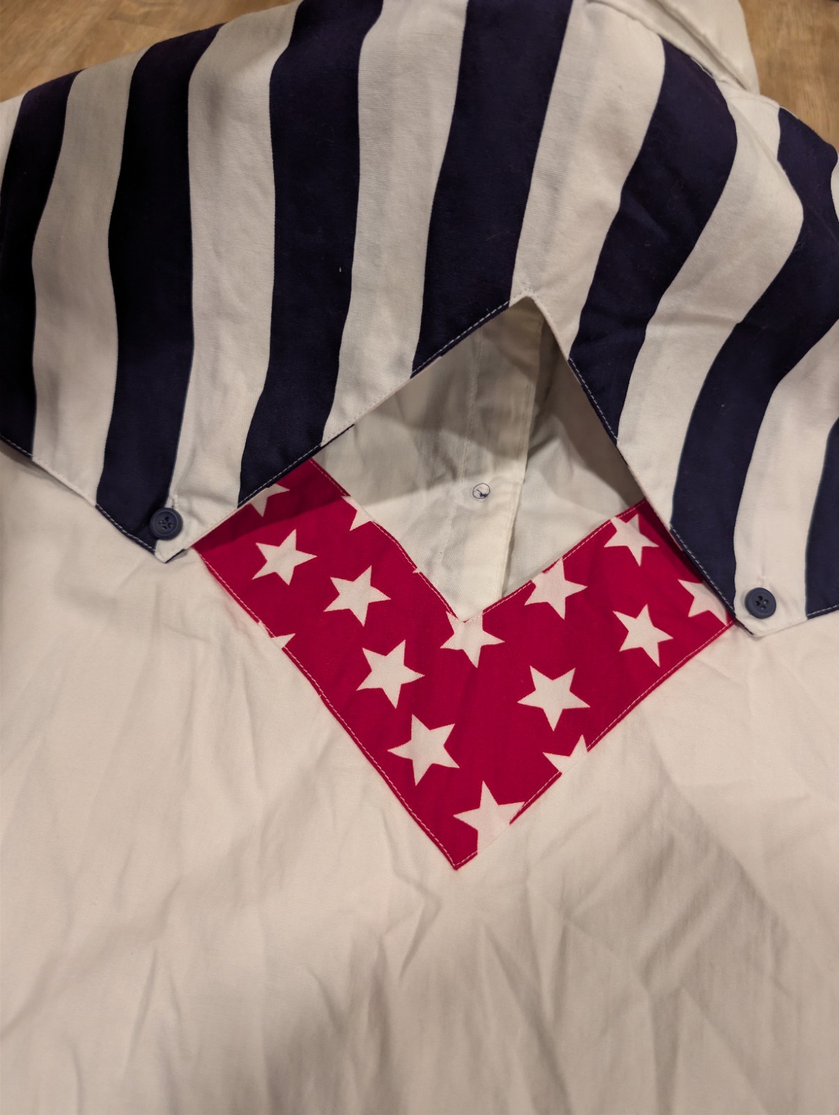 VTG Panhandle Slim & Rhinestones American Flag Western Shirt Women’s Size Medium