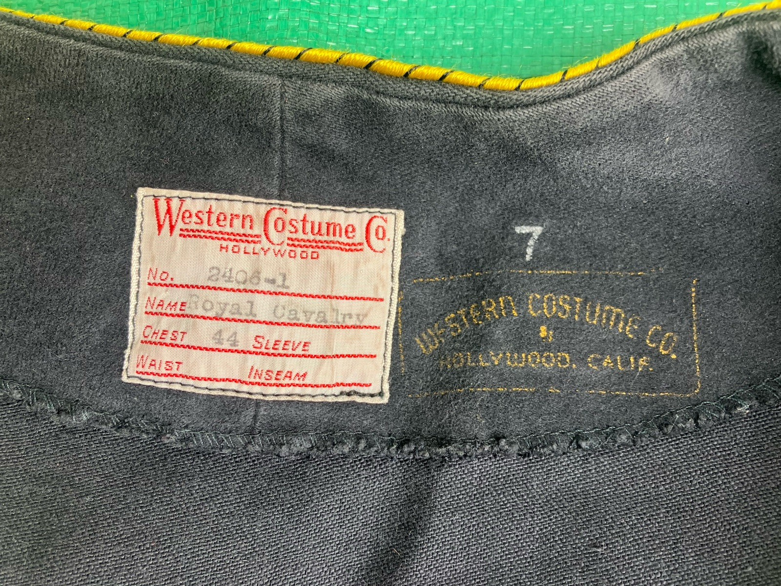 Vintage Western Costume Co Hollywood Top Vest / Top Jacket
