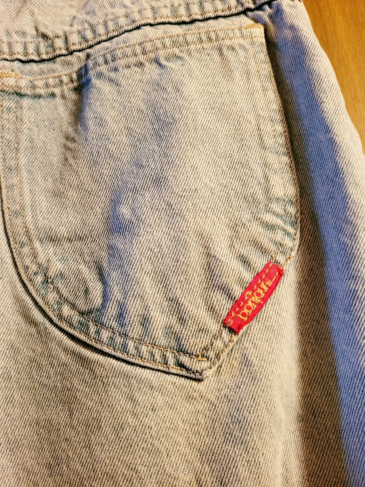 Vintage Bonjour Jeans Women Ladies Sz 7/8 Retro Nice!