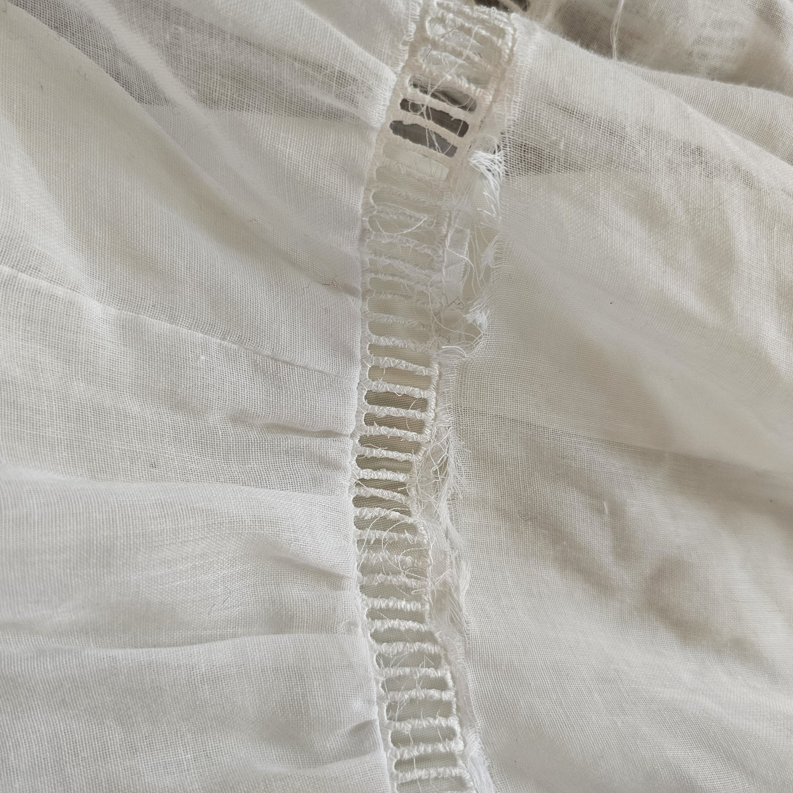 Vintage Roberta Maxi Dress White Lace Boho Coquette Romantic California Sundress