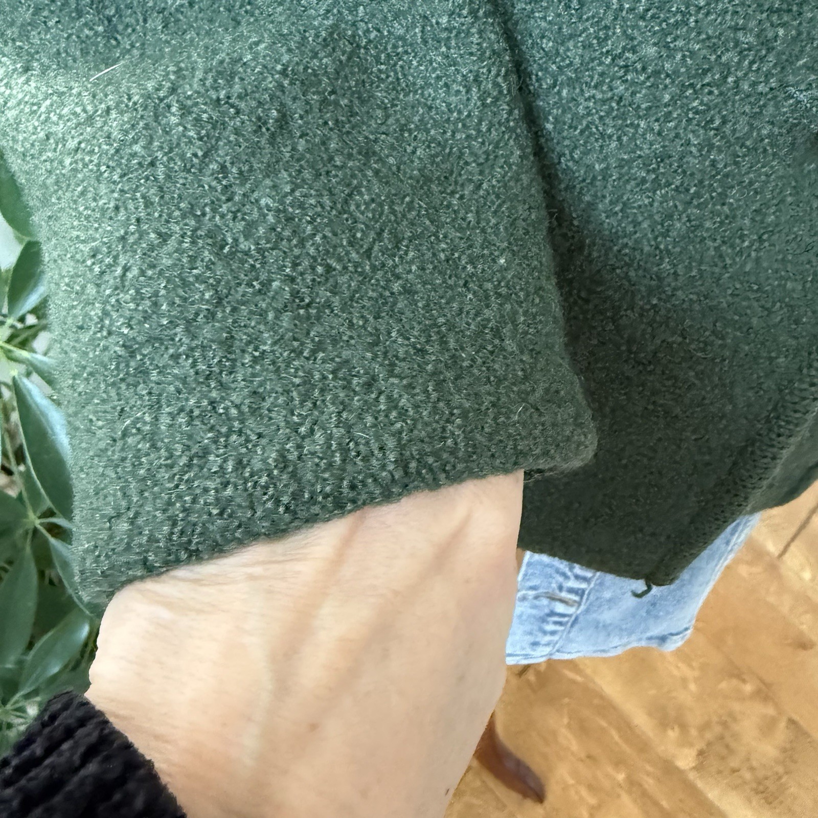 Vintage Salzburger Shetland Wool Jacket Women’s Large Austria Hunter Green