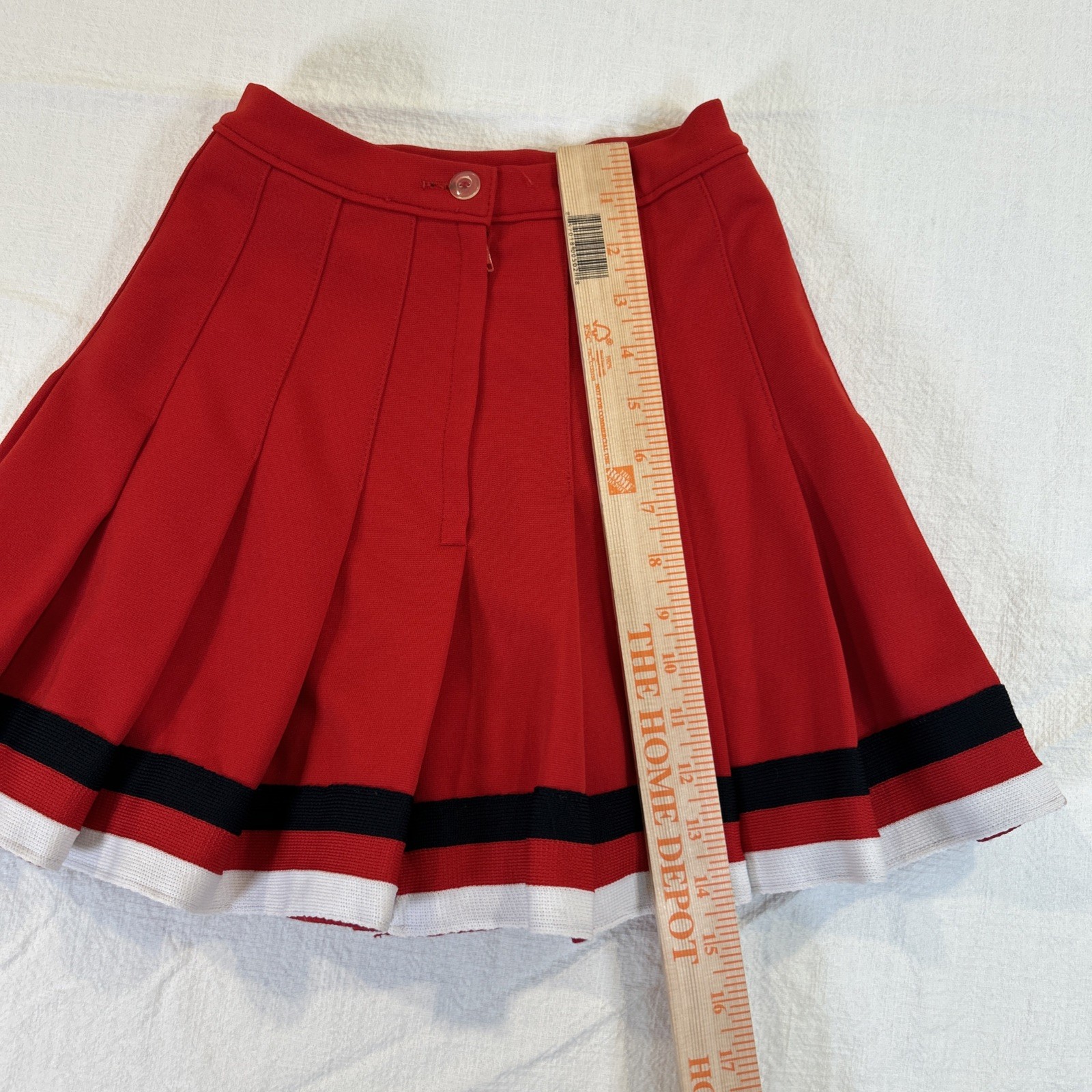 Vintage Dehen Official Cheerleading Outfit Sweater Skirt Pleated RMHS „Kim” S/5
