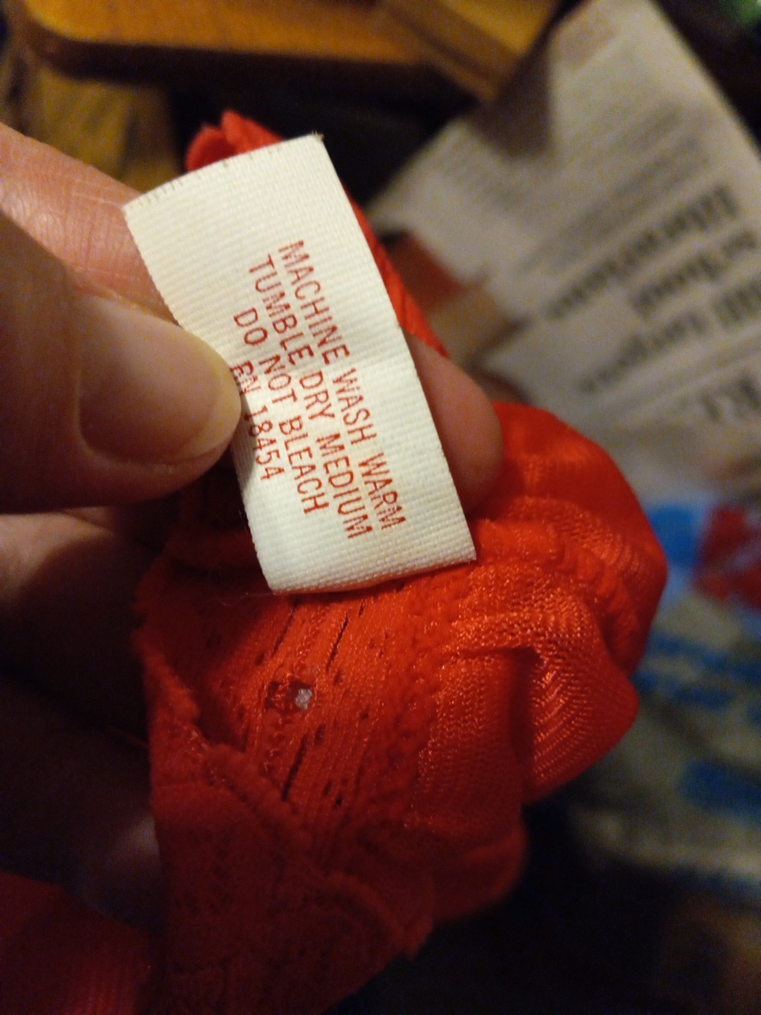 Vintage Kiki NOS Panties Red Sparkle Nylon Panty Bikini Shiny 7 13-17 Lace Top