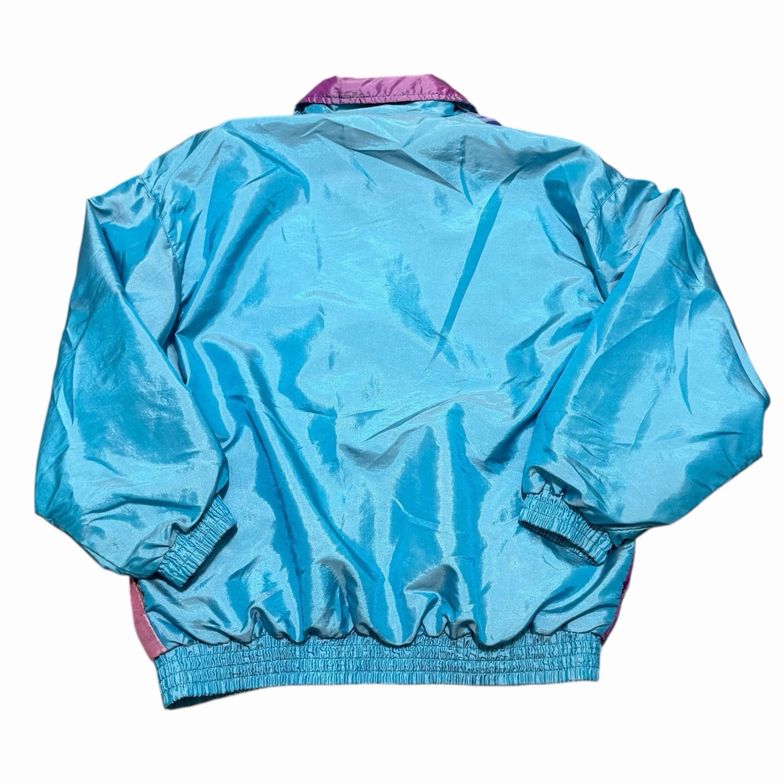 Vintage 80s Slade Track Suit Pastel Color Block Women’s Size M