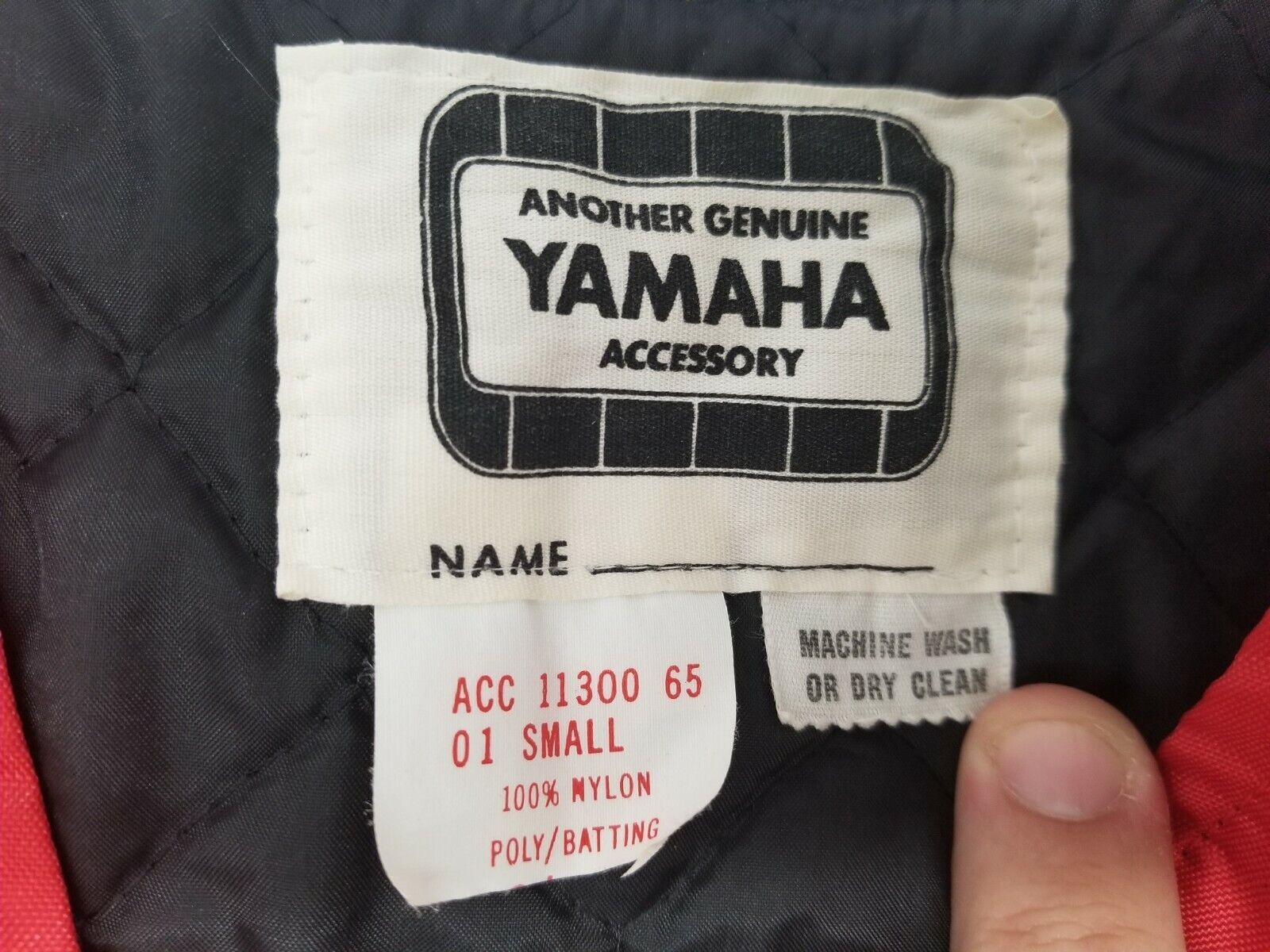Vintage Size SMALL Women’s Genuine Yamaha Salesman Dealership Vest
