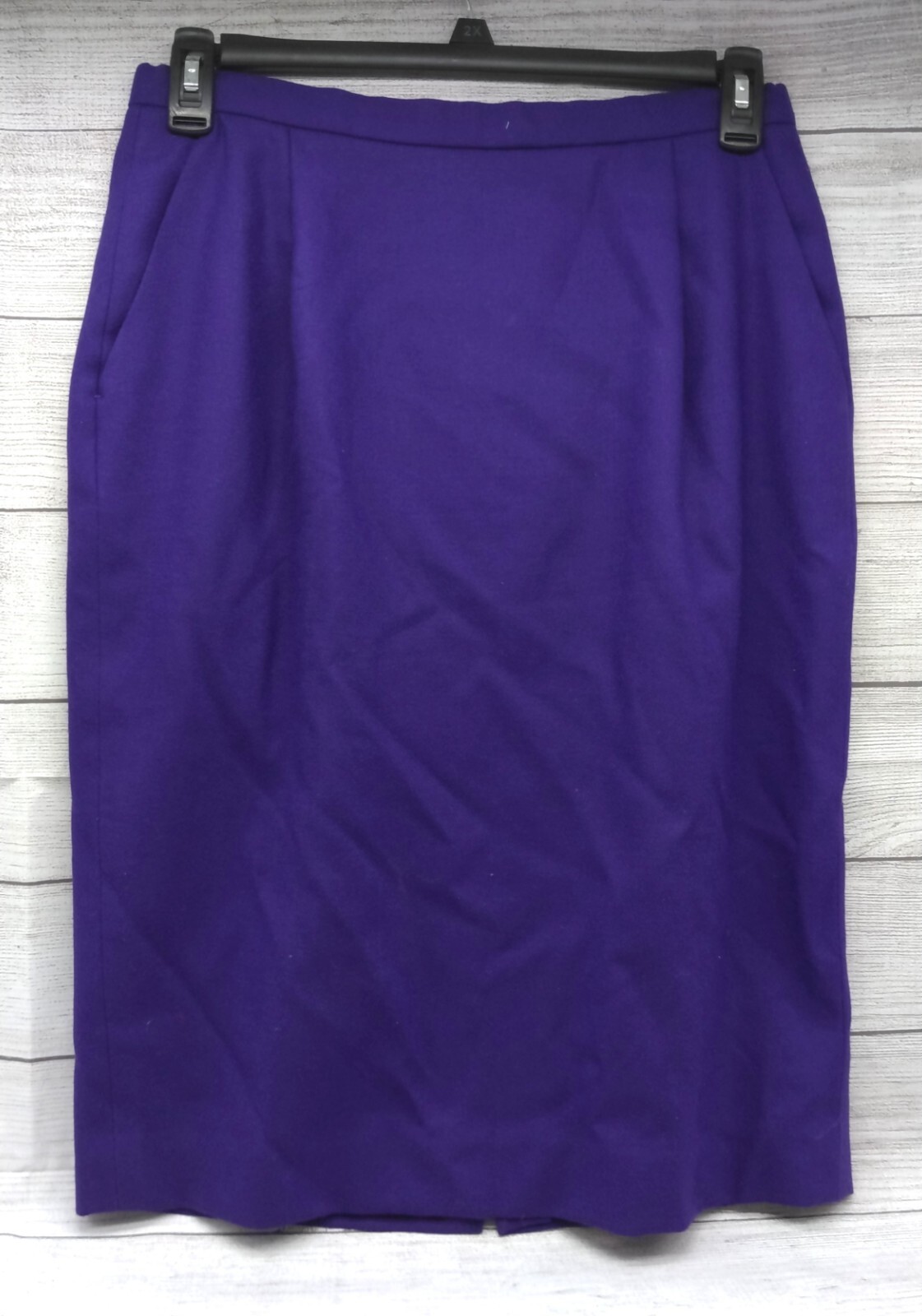 Vintage Pendleton Women’s Purple Wool Mid-Length Skirt Size 12