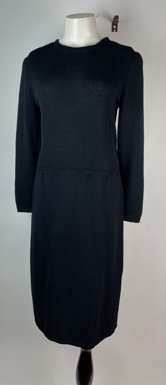 Vintage 80s St. John Santana Knit Dress Sheer Sequin Mesh Cocktail Dress 8 Mend