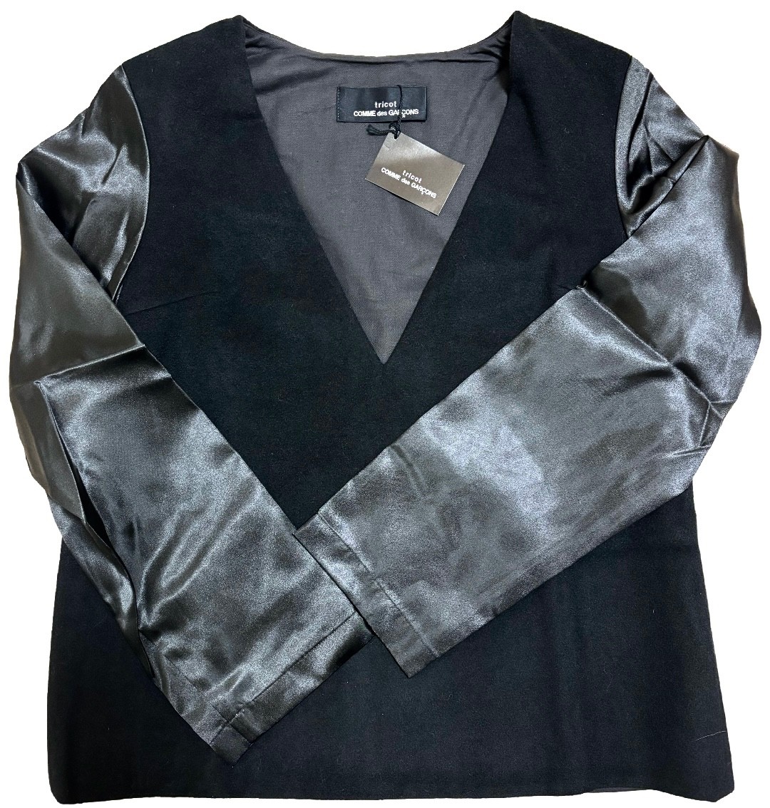 Vintage 90s Tricot COMME des GARÇONS AD1998 Japan Exclusive Wool Top Archive