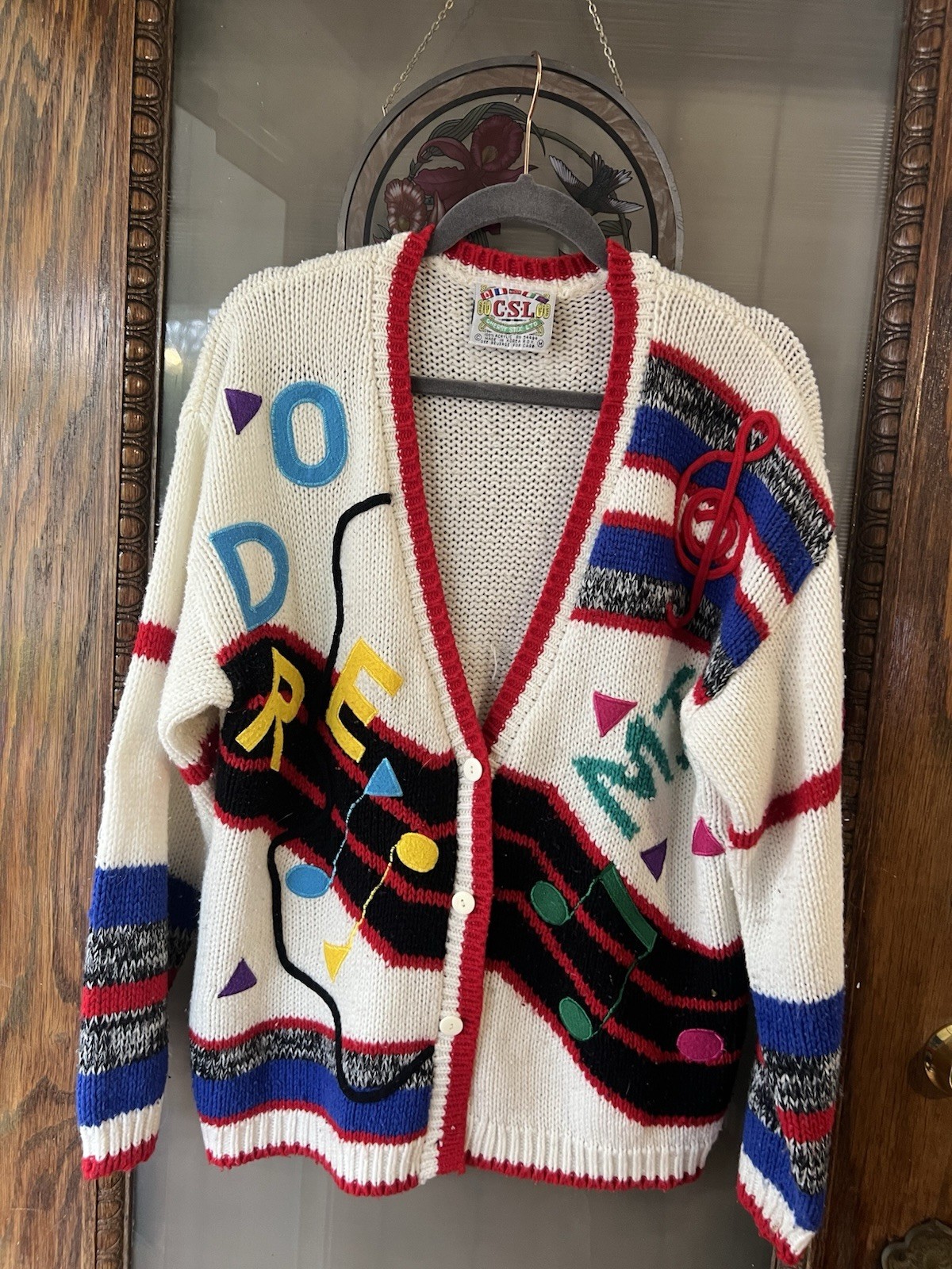 Sweater Vintage 1980’s Cherry Stix Ltd. medium