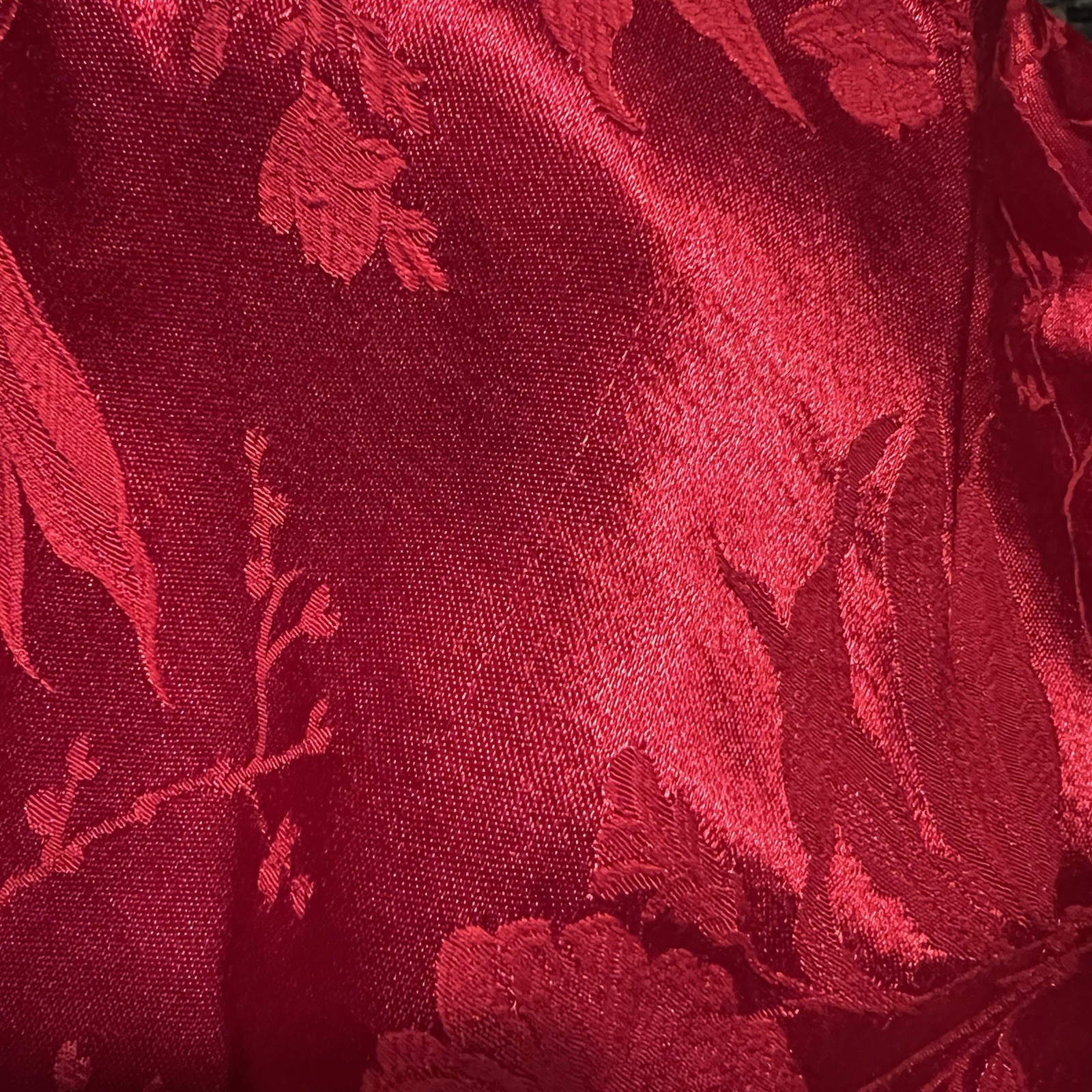 Vintage All That Jazz Satin Brocade Dress
