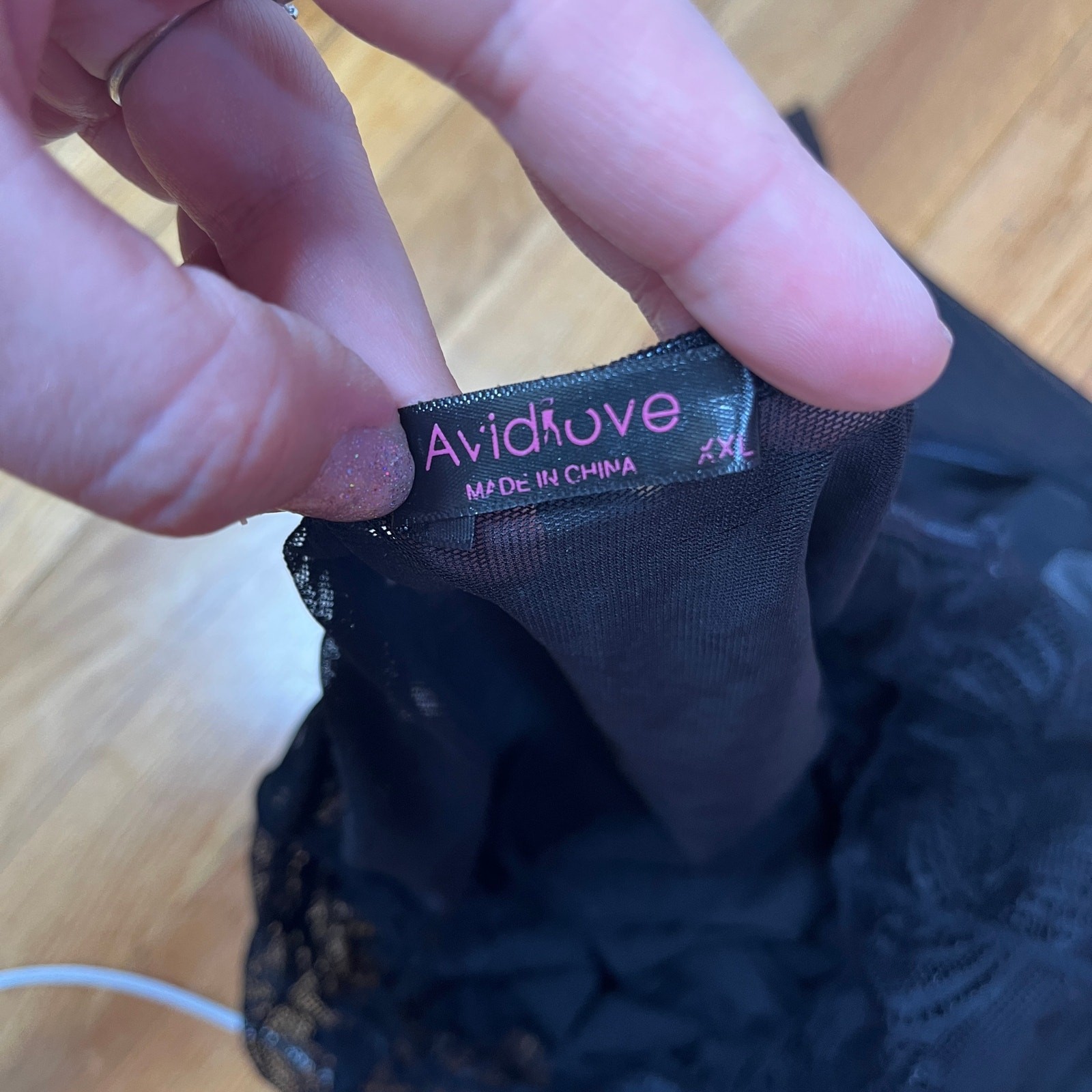 Avidlove Lingerie Nightgown Sexy Chemise Top Y2K babydoll Mesh bow Slip Dress