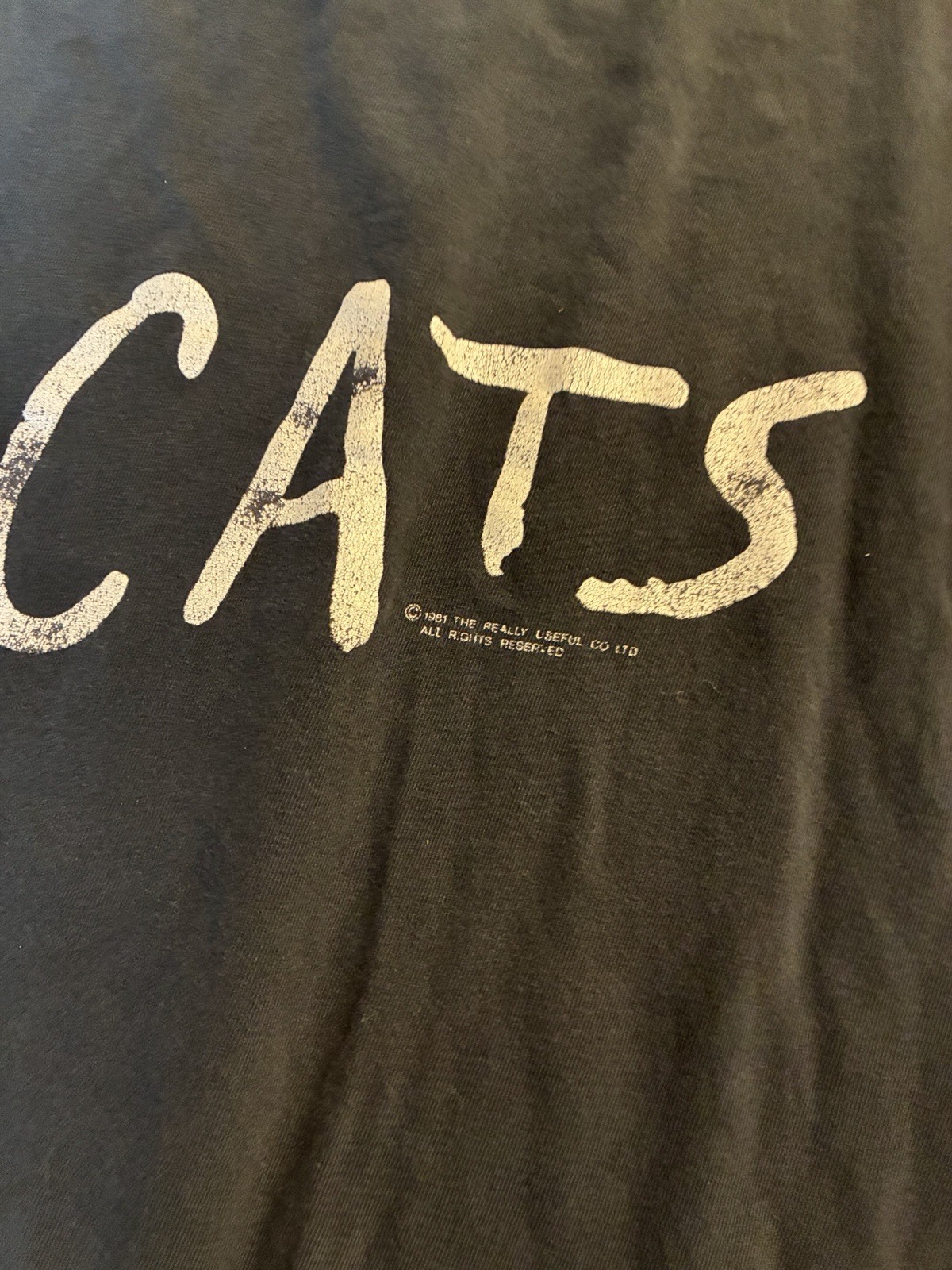 Vintage 90s Cats Musical T Shirt Dress One Size Fits All Anvil 40” Length Promo