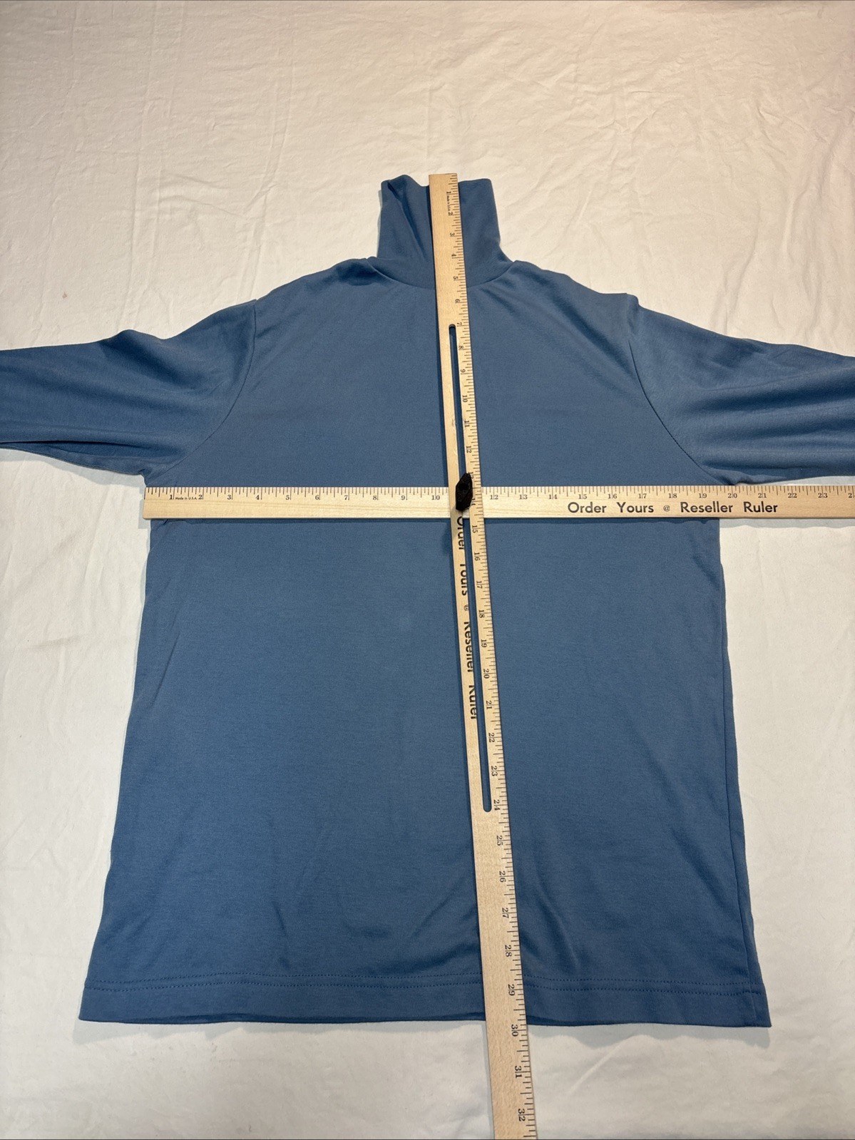 Vintage Corner Stone Turtleneck S Lot of 2 Blue Beige Cotton Polyester
