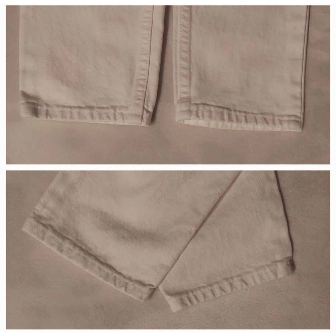 Levis Womens 90s Vintage 912 White Denim High Rise Jeans Made in USA Size 26/30