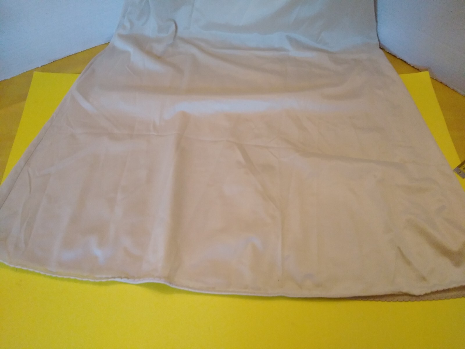 Vintage Full Slip Dress Chemise European Size M-L Triumph Intl Beige