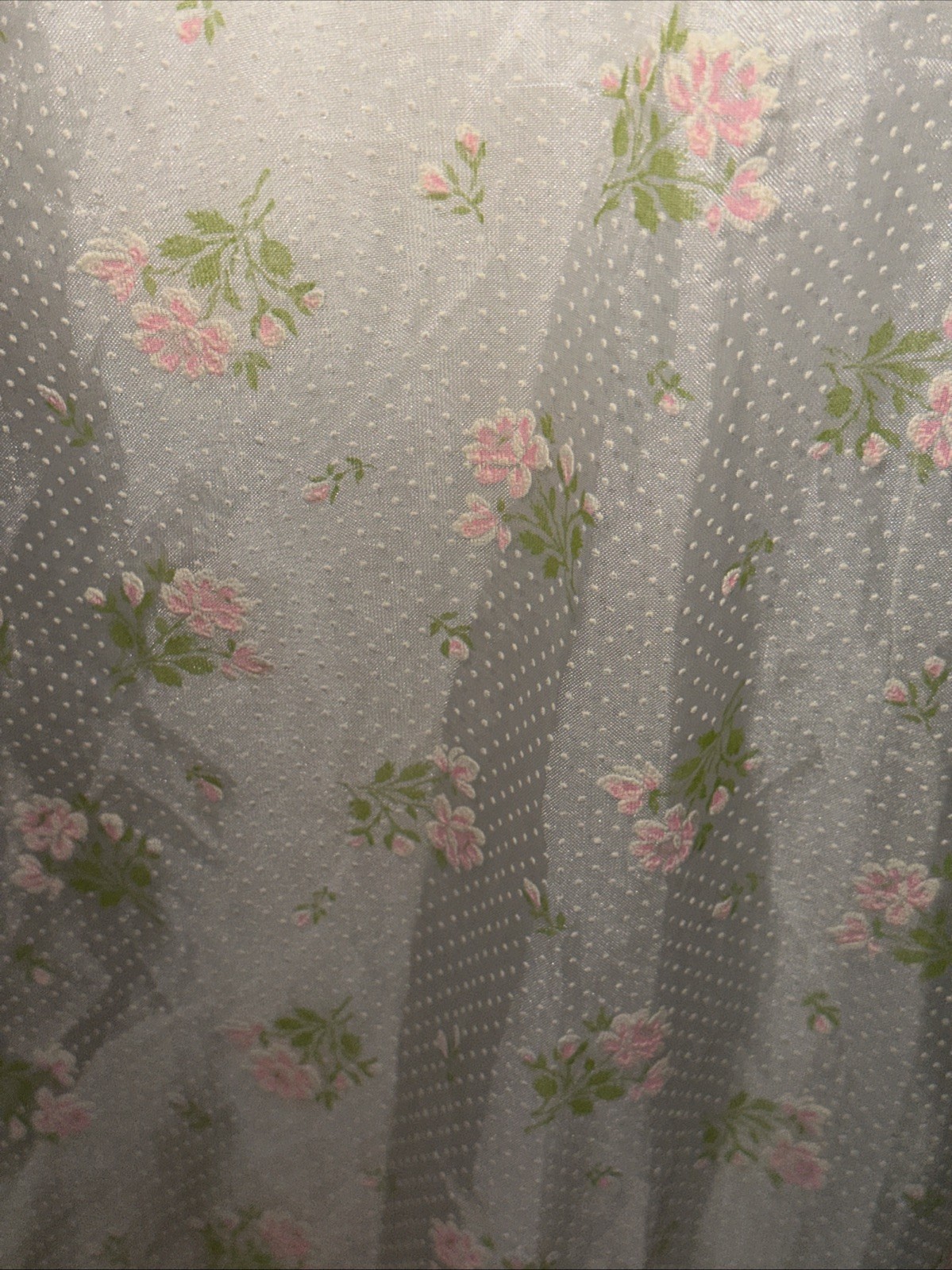 Vtg XS/S Hippie Flower Child Prairie Floral Dress