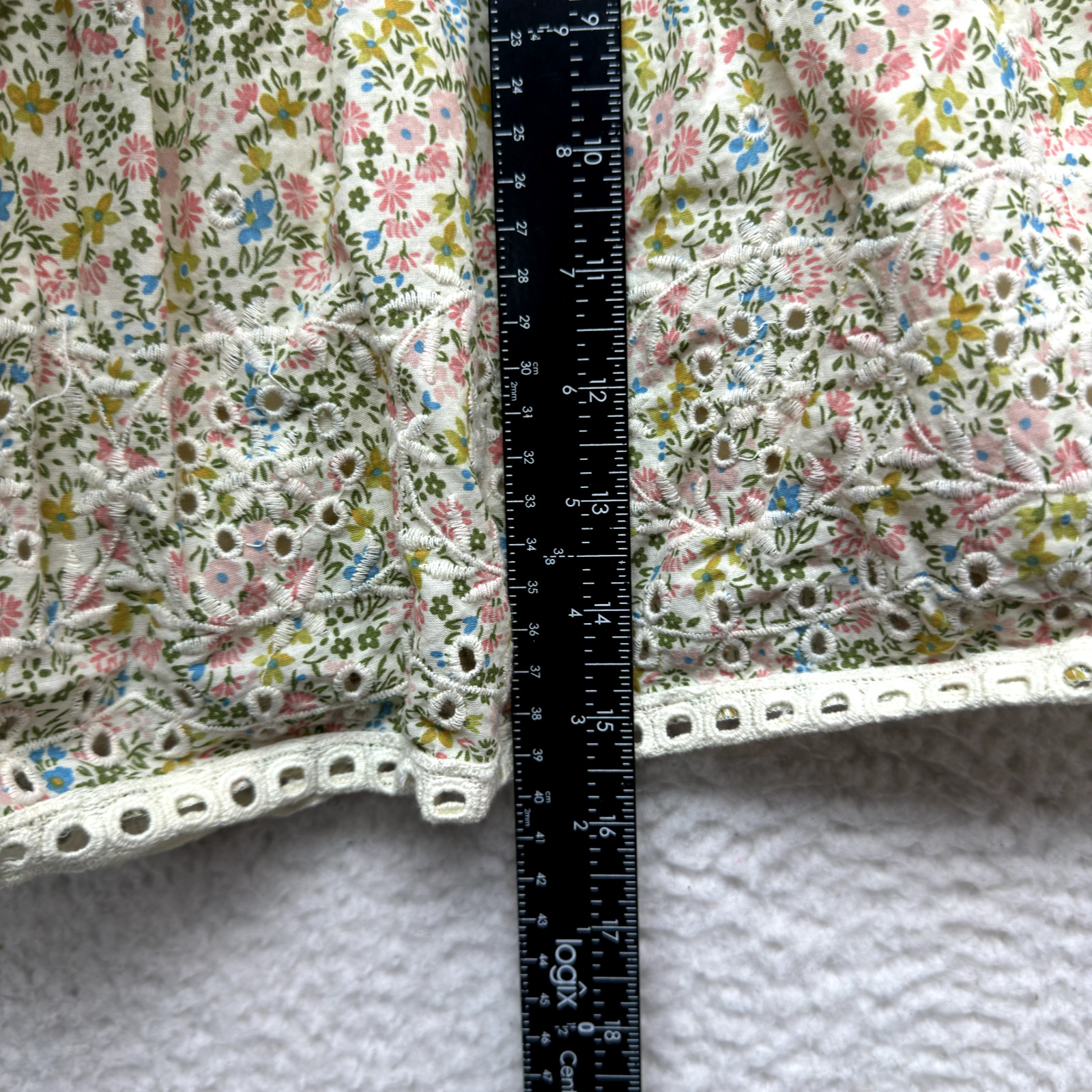 Y2K Vintage Mini Skirt Medium Ditsy Floral Coquette Prairie Cottagecore Fairy