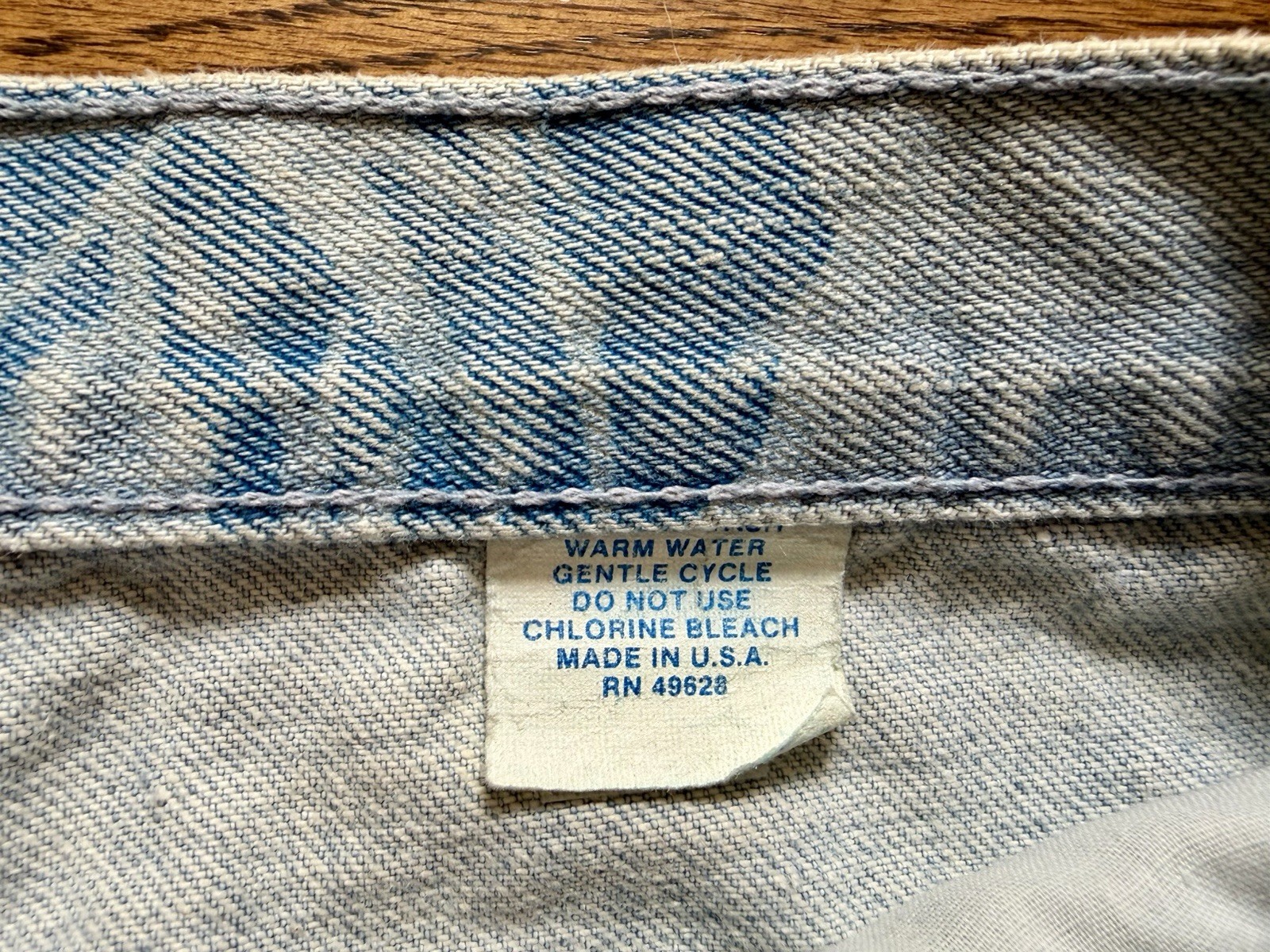 Vintage Zena Floral Damask Jeans Baroque Tapestry High Waisted Tapered Leg USA
