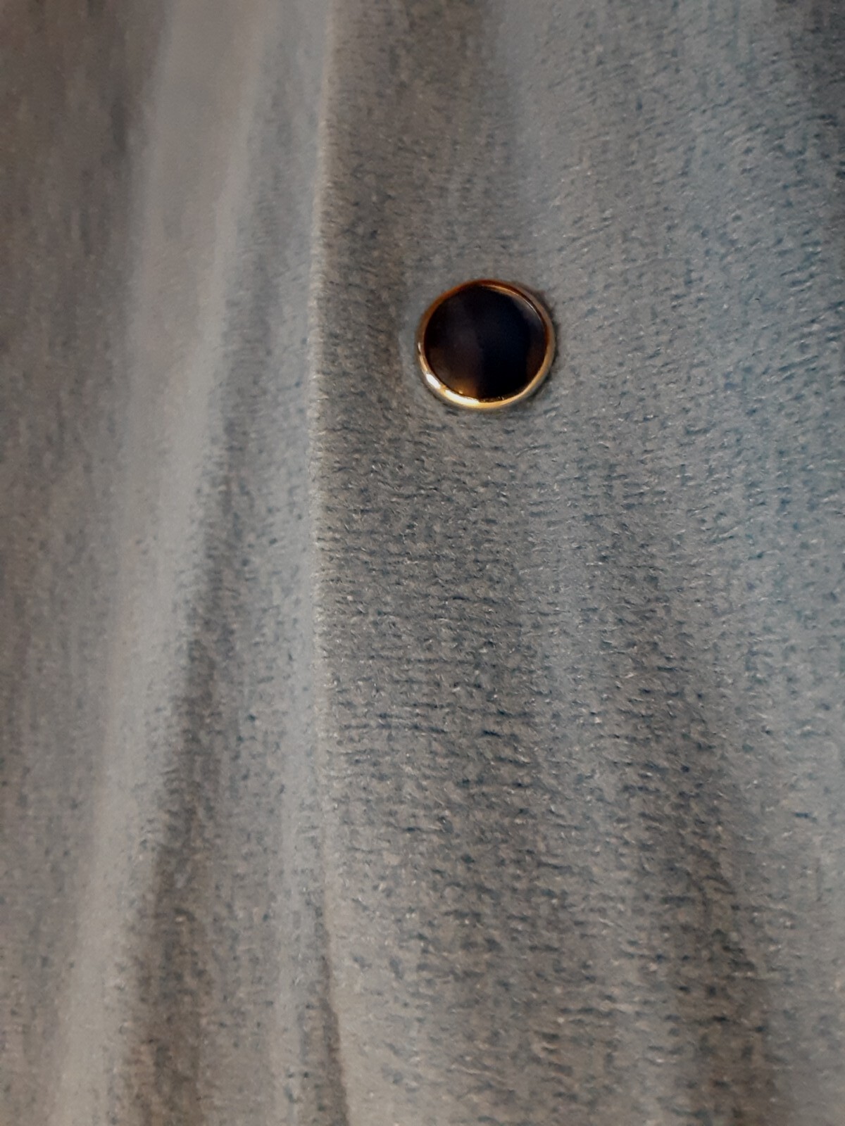 Vintage Dan Ellen Blue Nightgown Ribe House Dress Snap Closure Size 4X
