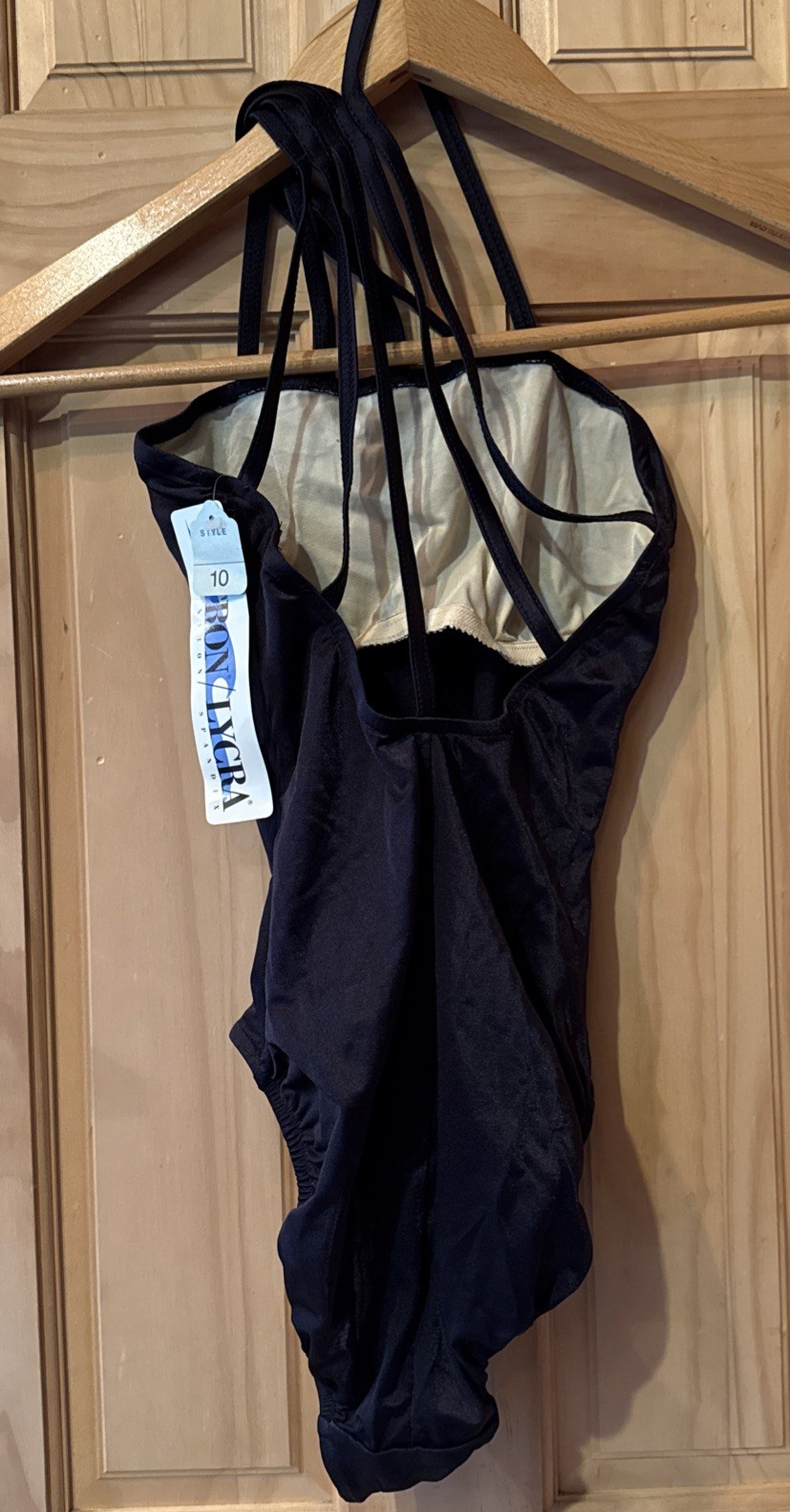 1984 Sexy Sultry Size 10 NEW With Tags Swimsuit Joie de Vie Night 'n Day