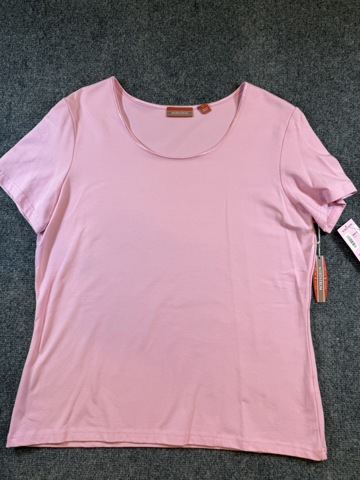 Vintage Women’s Nordstrom Pink Short Sleeve Size Large Shirt