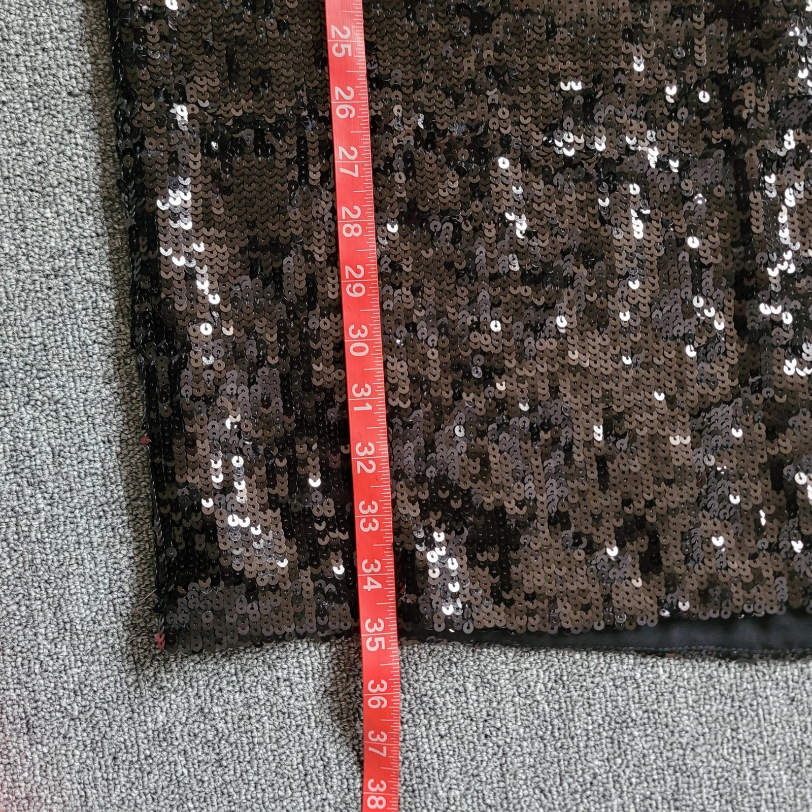Vintage y2k Banana Republic black sequin cocktail shift dress 100% silk glam