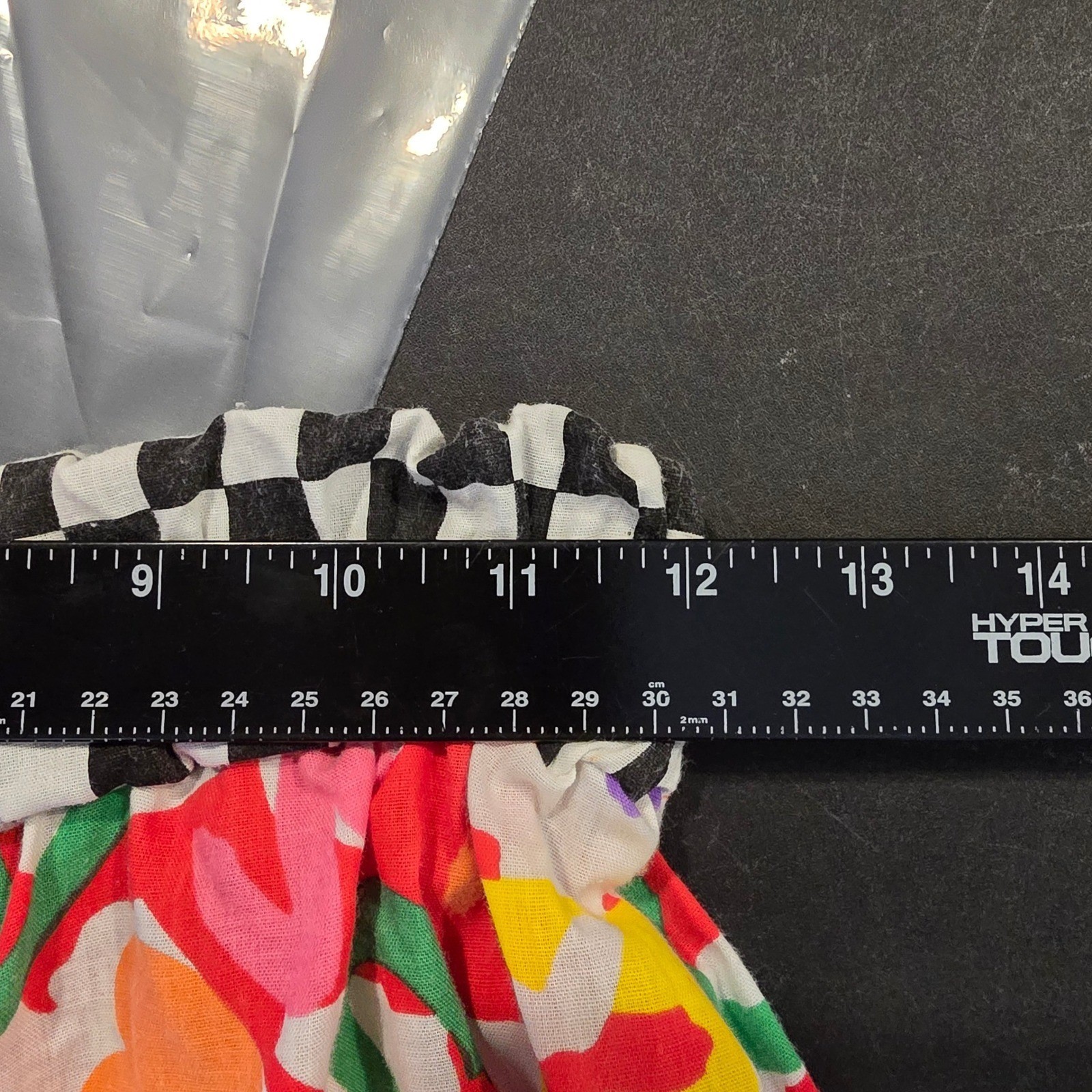 Vintage Knitwaves Shorts Womens XS/Small Multicolor Patchwork Checkered 80s 90s