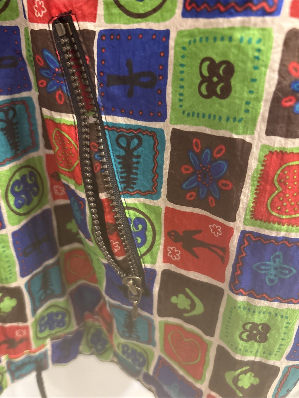 Vintage 80s JA Resort Jewel Tone Embellished Tropical Jacket Sequin