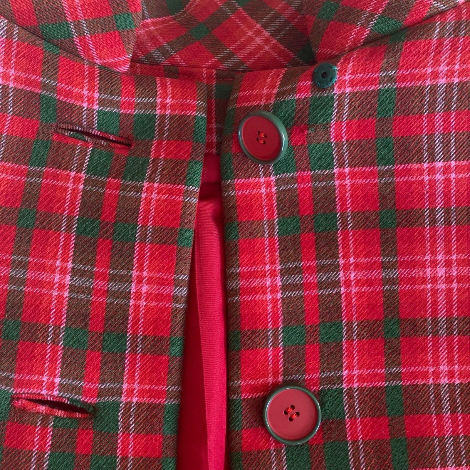 1960s Geoffrey Beene Coat & Skirt Ensemble M/L