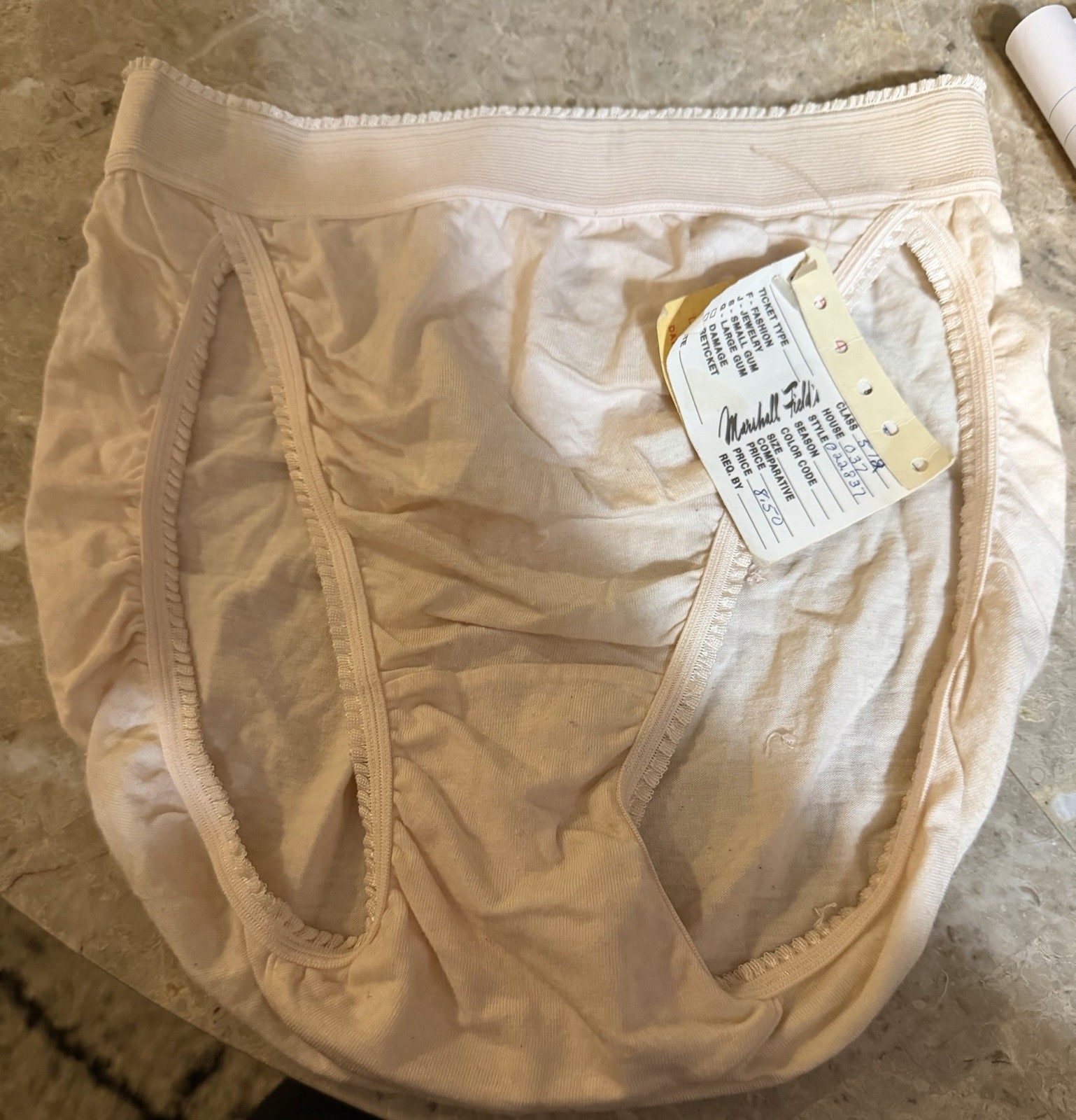 VINTAGE HENSON KICKERNICK PANTY ! SIZE 5. NEW. PINK. (SPOT)