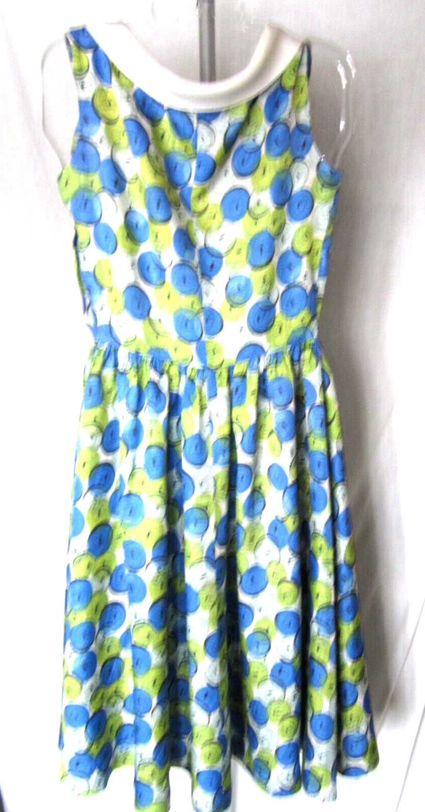 Vintage 40s Dress Costume Junior Fashion by Carole King Swing Skirt Boat Collar