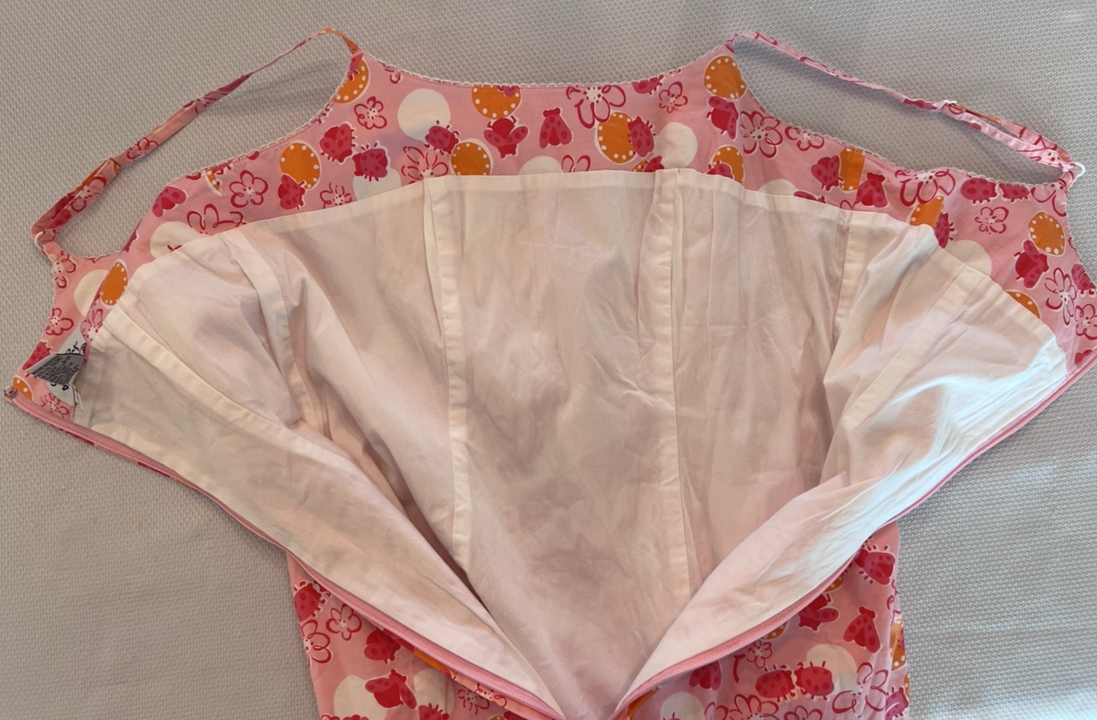 LILLY PULITZER (6) VINTAGE Bocci Citrus Bee Ladybug WHITE LABEL Pink Floral EUC