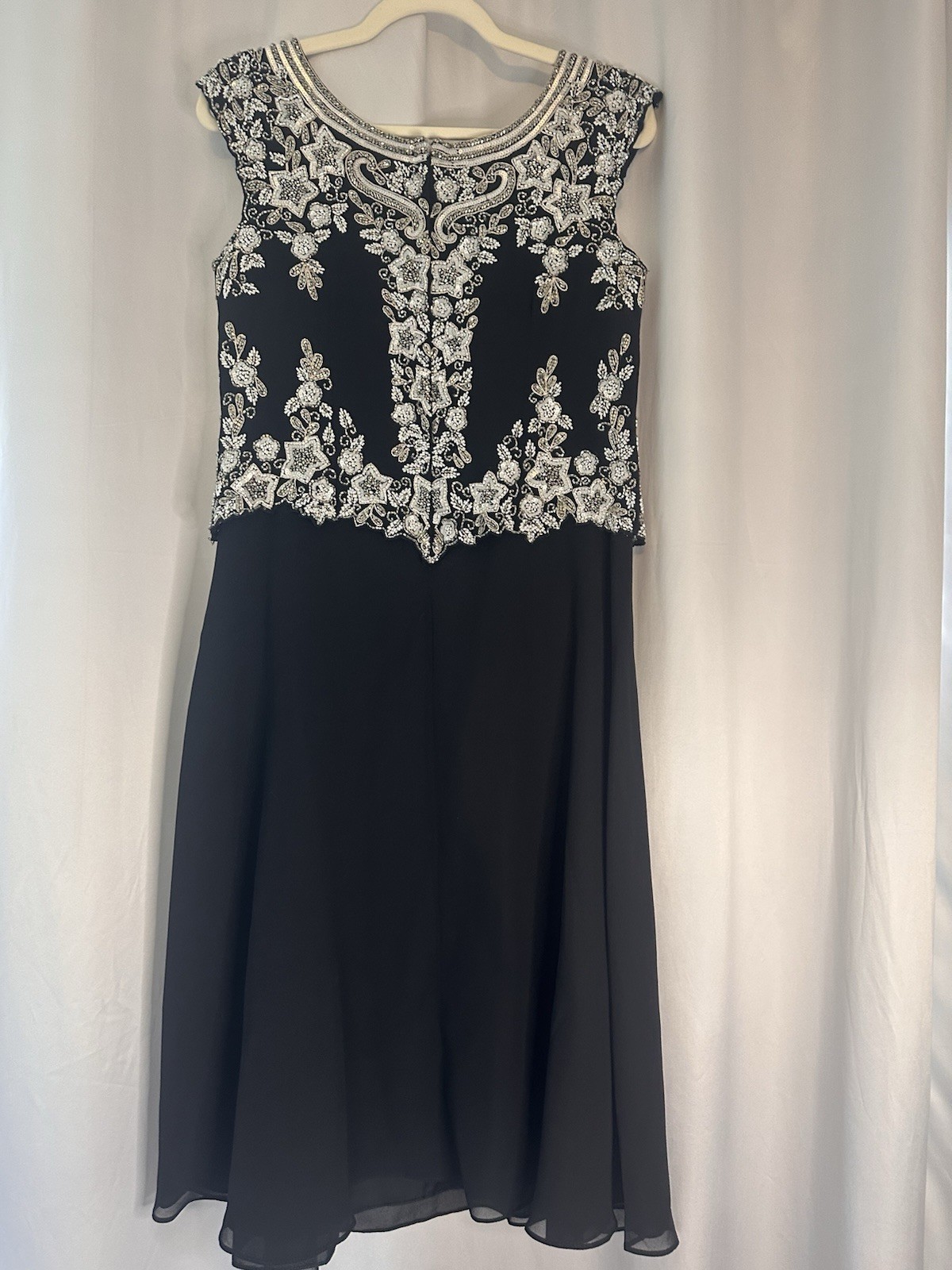 Vintage Y2K Fairycore Celestial Beaded Midi Dress Fairy Goth Gown Standout Glam