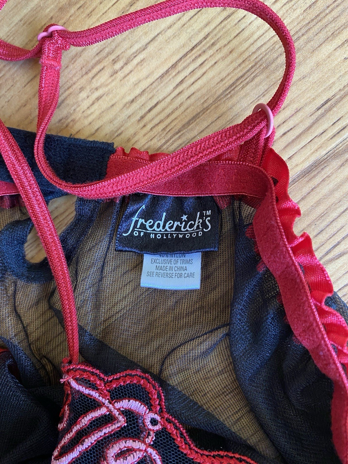 Fredricks of Hollywood babydoll nighty Size Small Vintage Lingerie Size Small