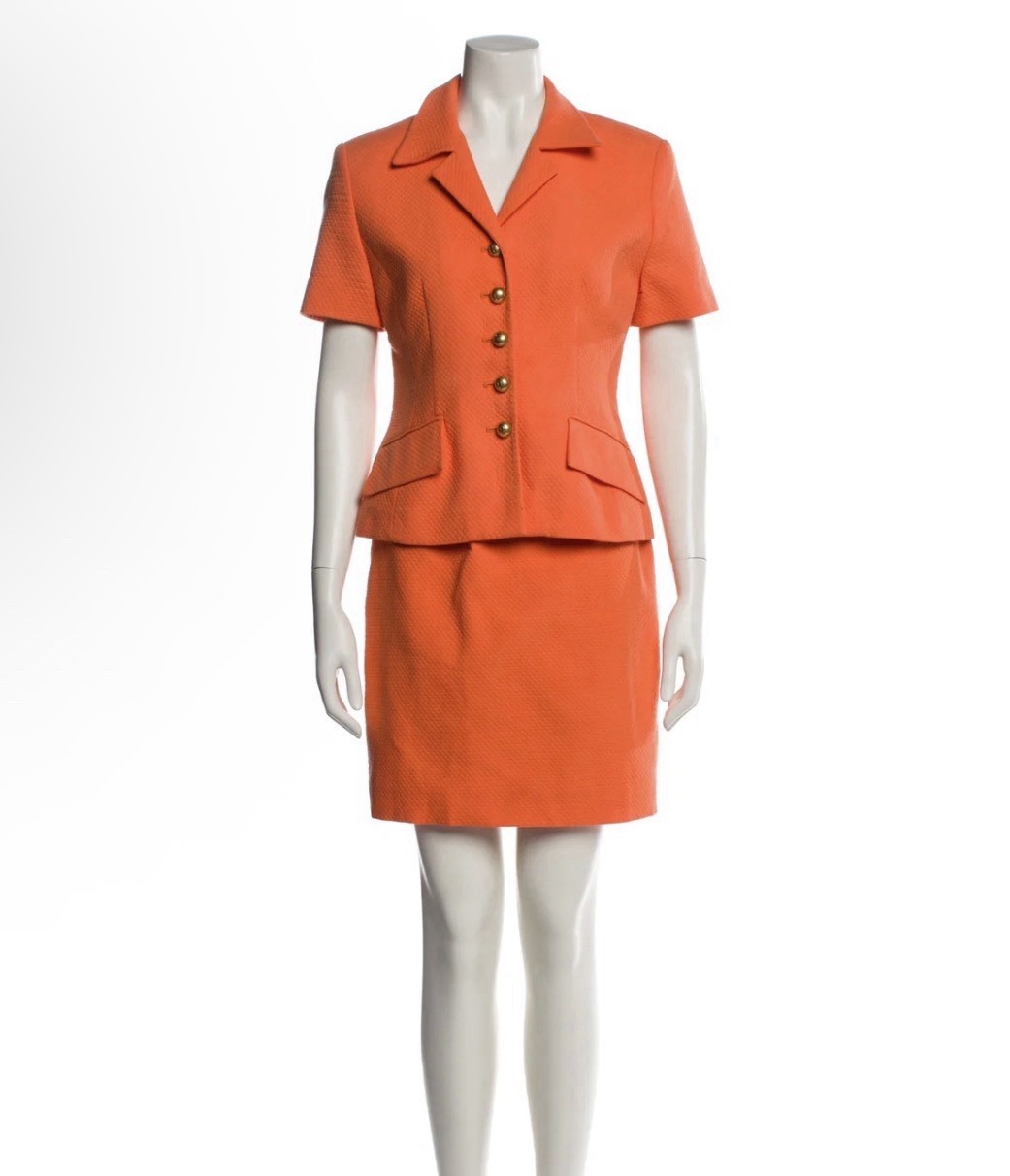 Christian Dior Vintage Late 1980’s – Early 1990’s Skirt Suit