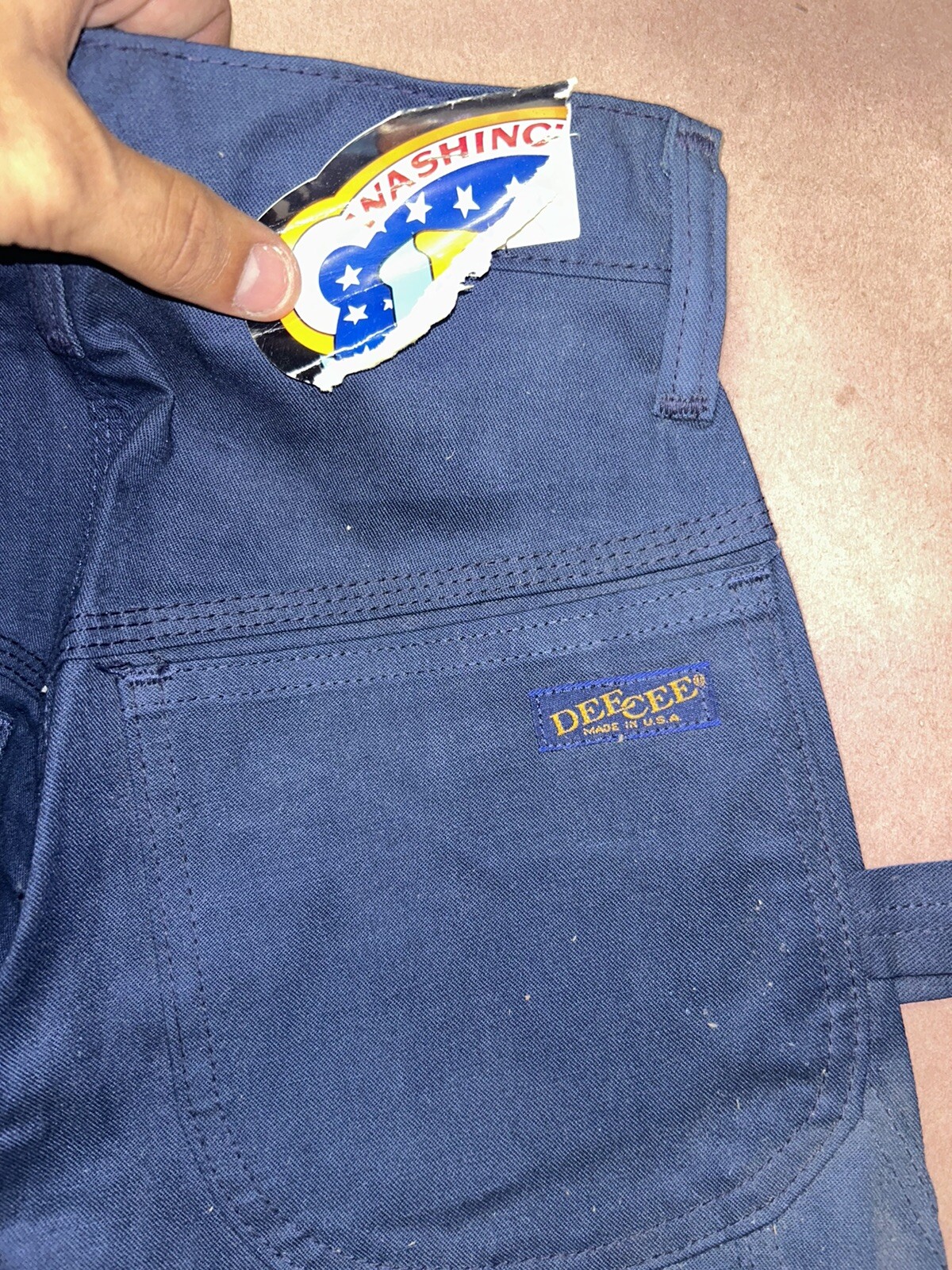 Vintage 1980’s Washington Deecee Jeans, Deadstock NWT, Size 25×36