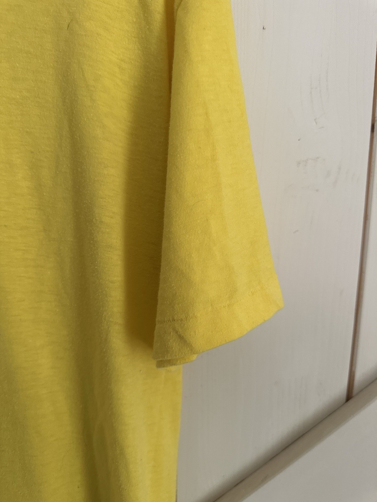Yellow vintage 70s 80s Bit O Honey Candy cotton t-shirt