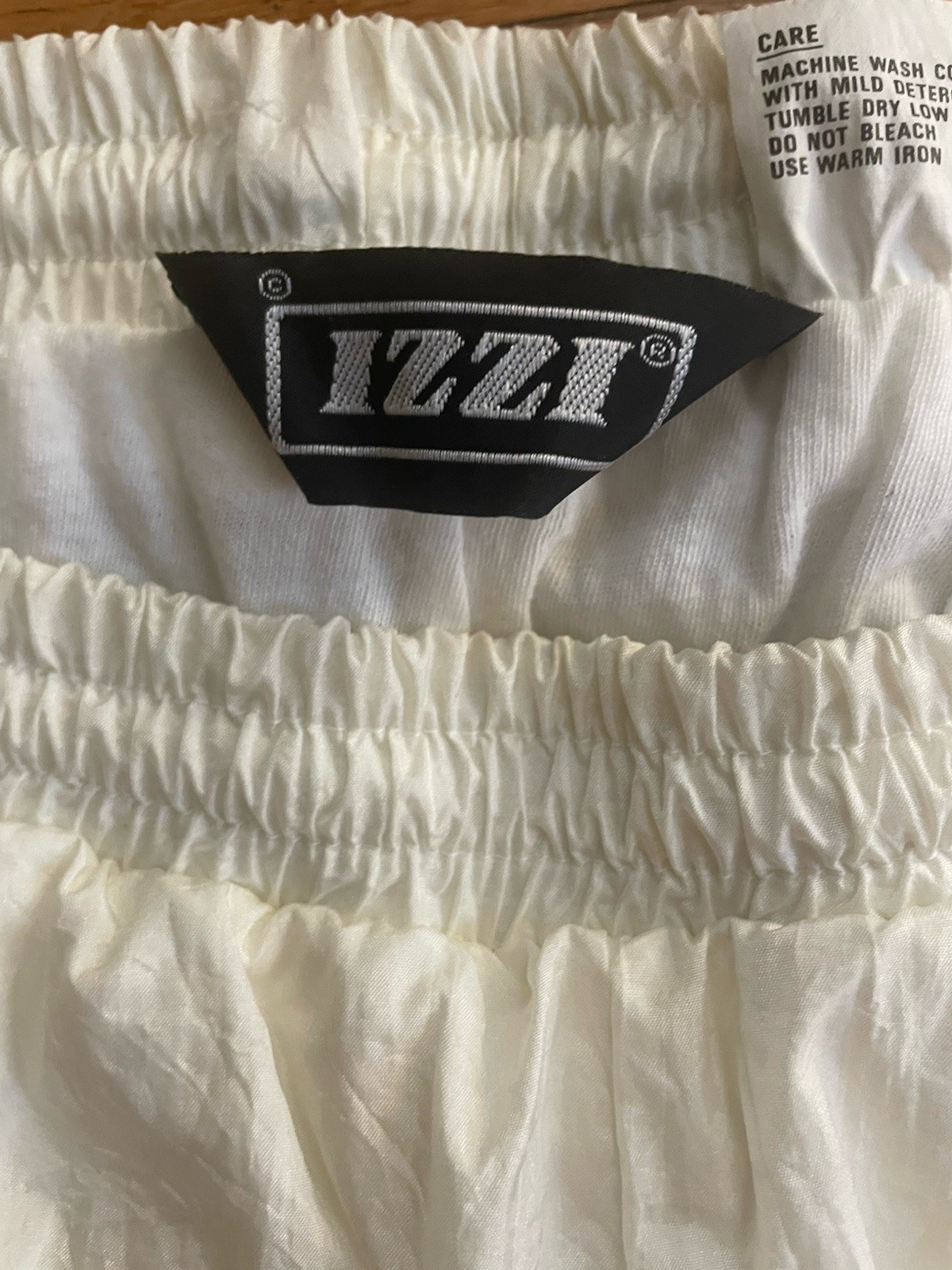 Vintage 90s IZZI Sport Windbreaker Tracksuit White Nylon Colorblock Retro L