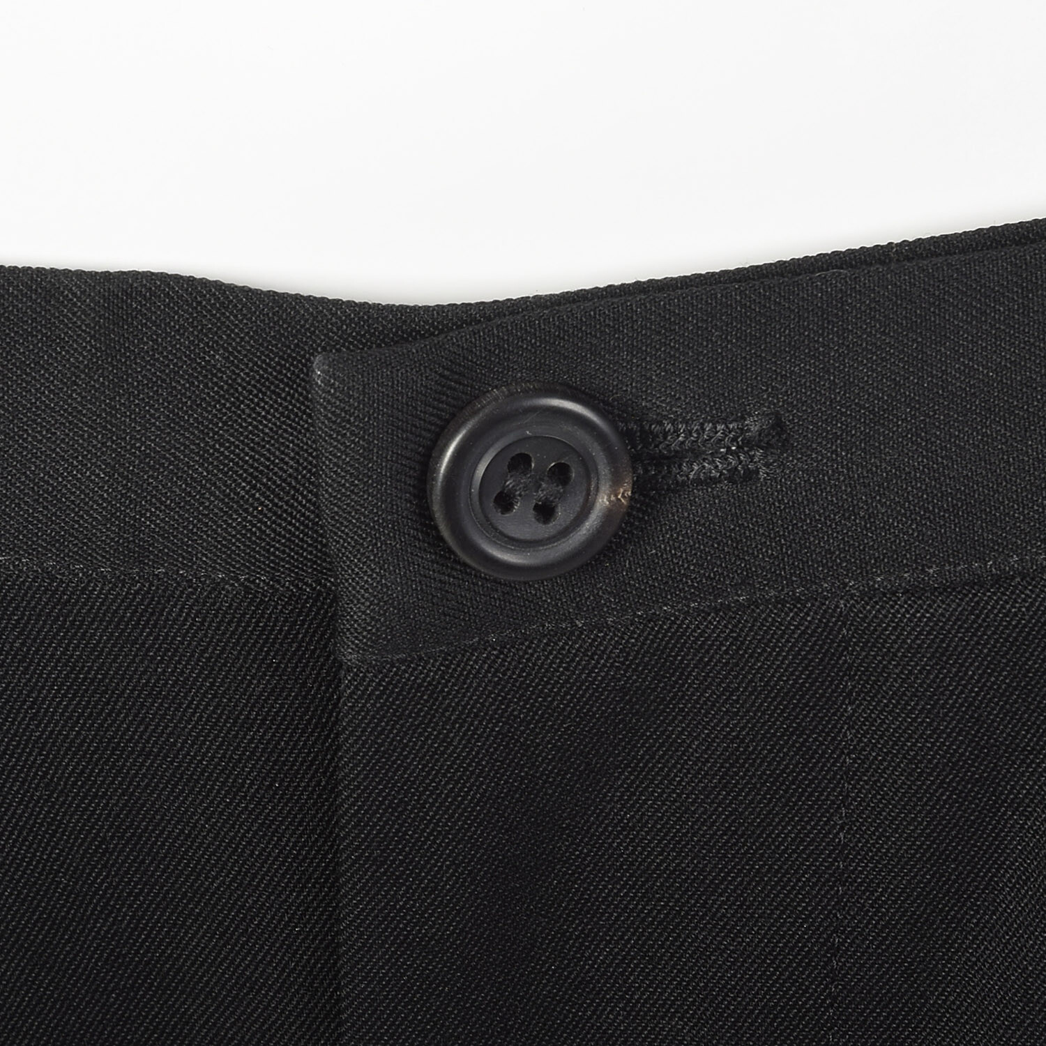 Large Issey Miyake 1990s Wide Leg Pants Black Trousers Vintage Designer 90s Wool