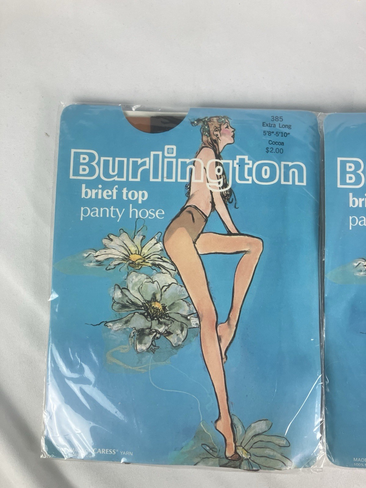 Vintage 3 pairs Burlington Panty Hose Cocoa Misty Taupe Long Tall
