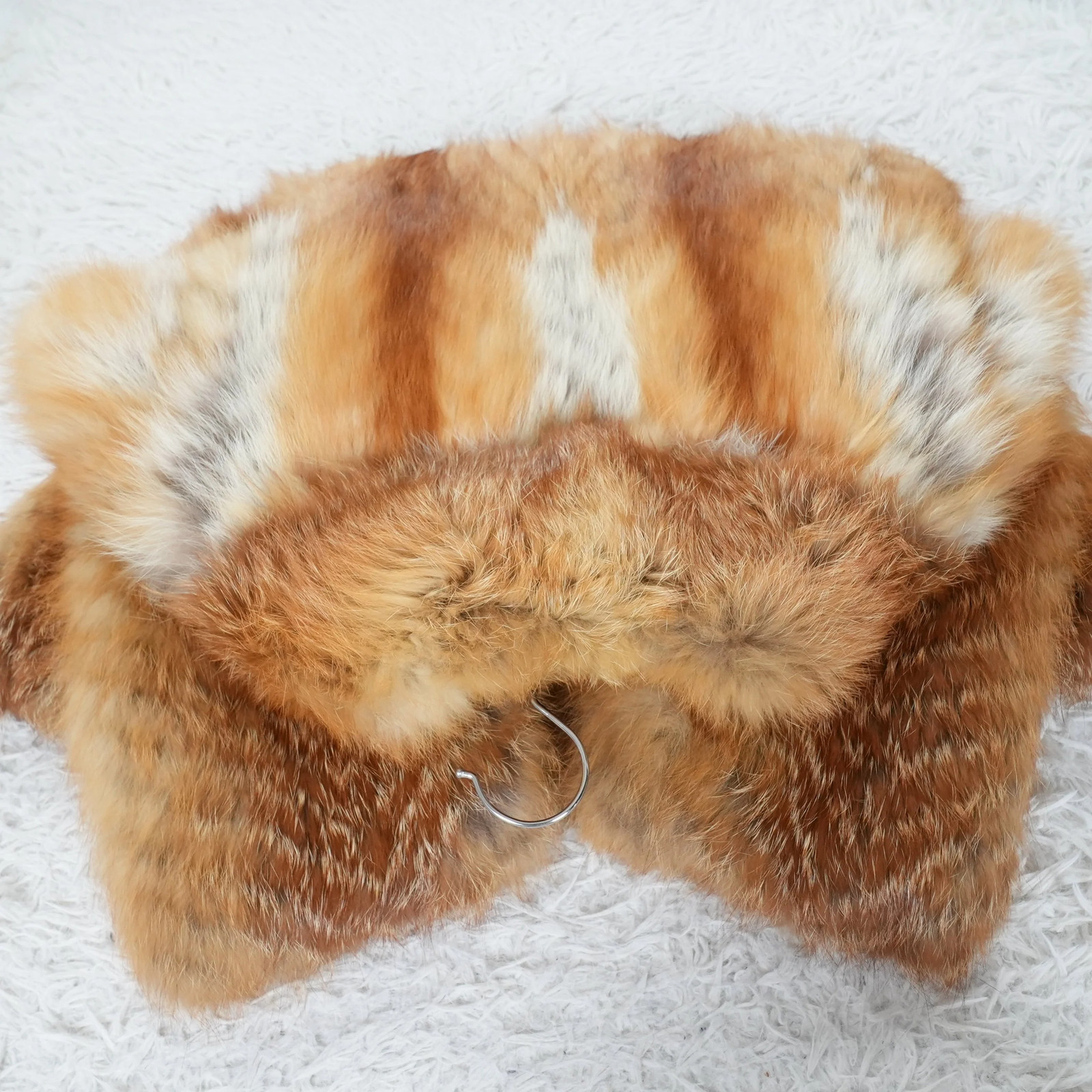 Red Fox Fur Coat EMBA – Genuine Vintage Fur From Japan
