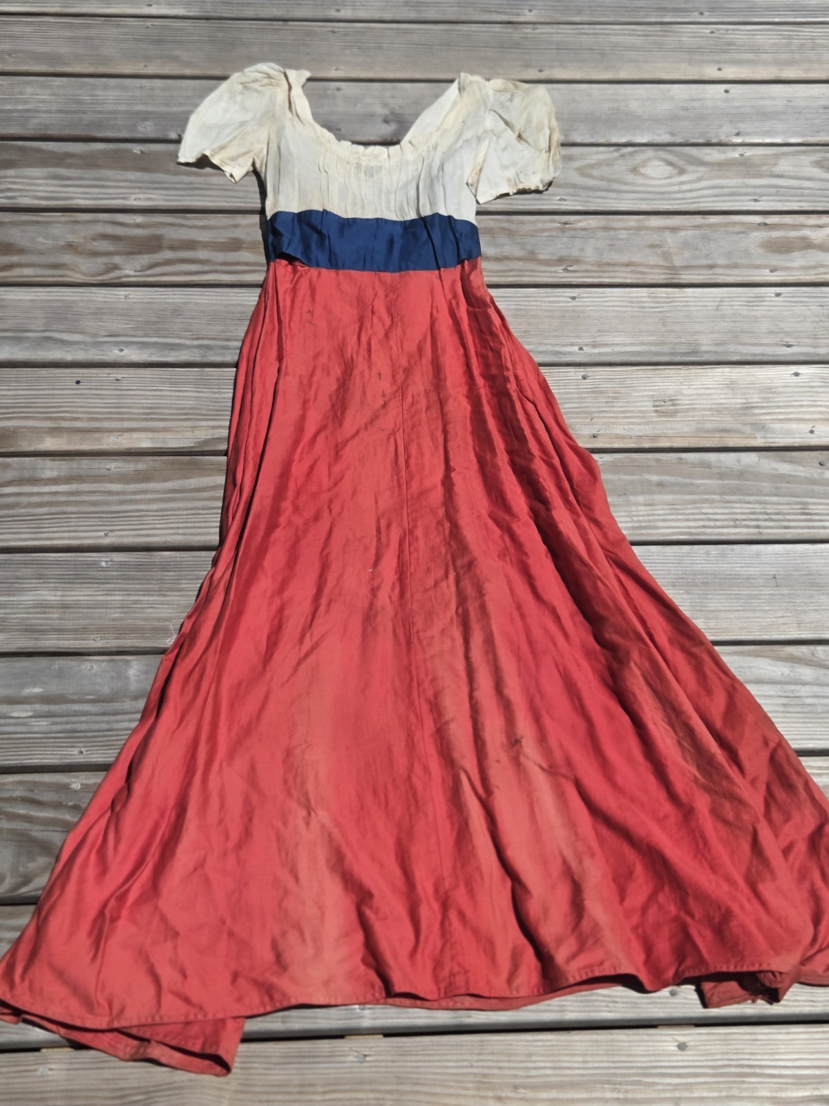 👀 Antique Victorian Edwardian Costume Dress Folk Prairie Theatrical *AS IS* 👀