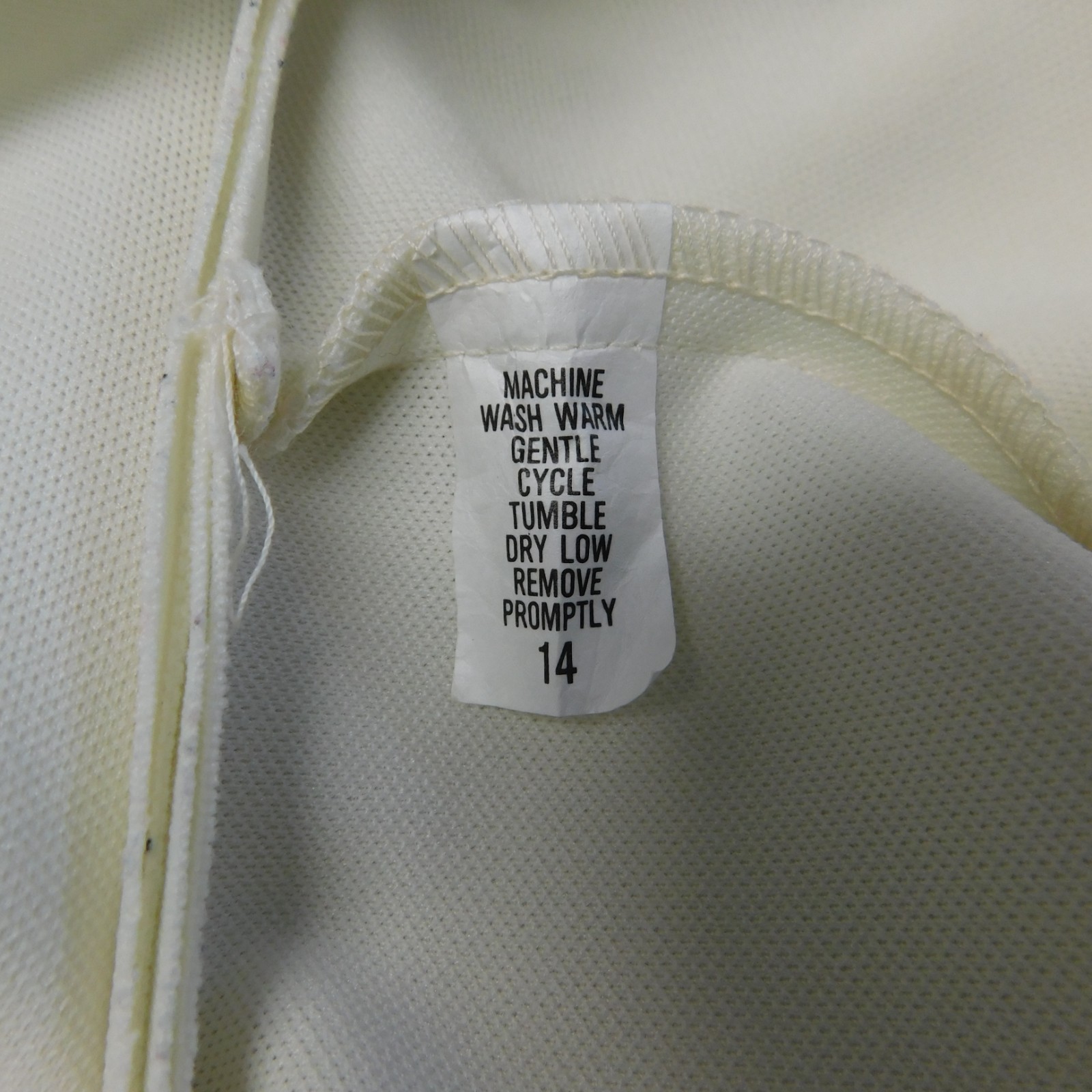 Cricket Lane Women’s Notch Collar 2 Button Blazer Jacket Cream 14 Career Office