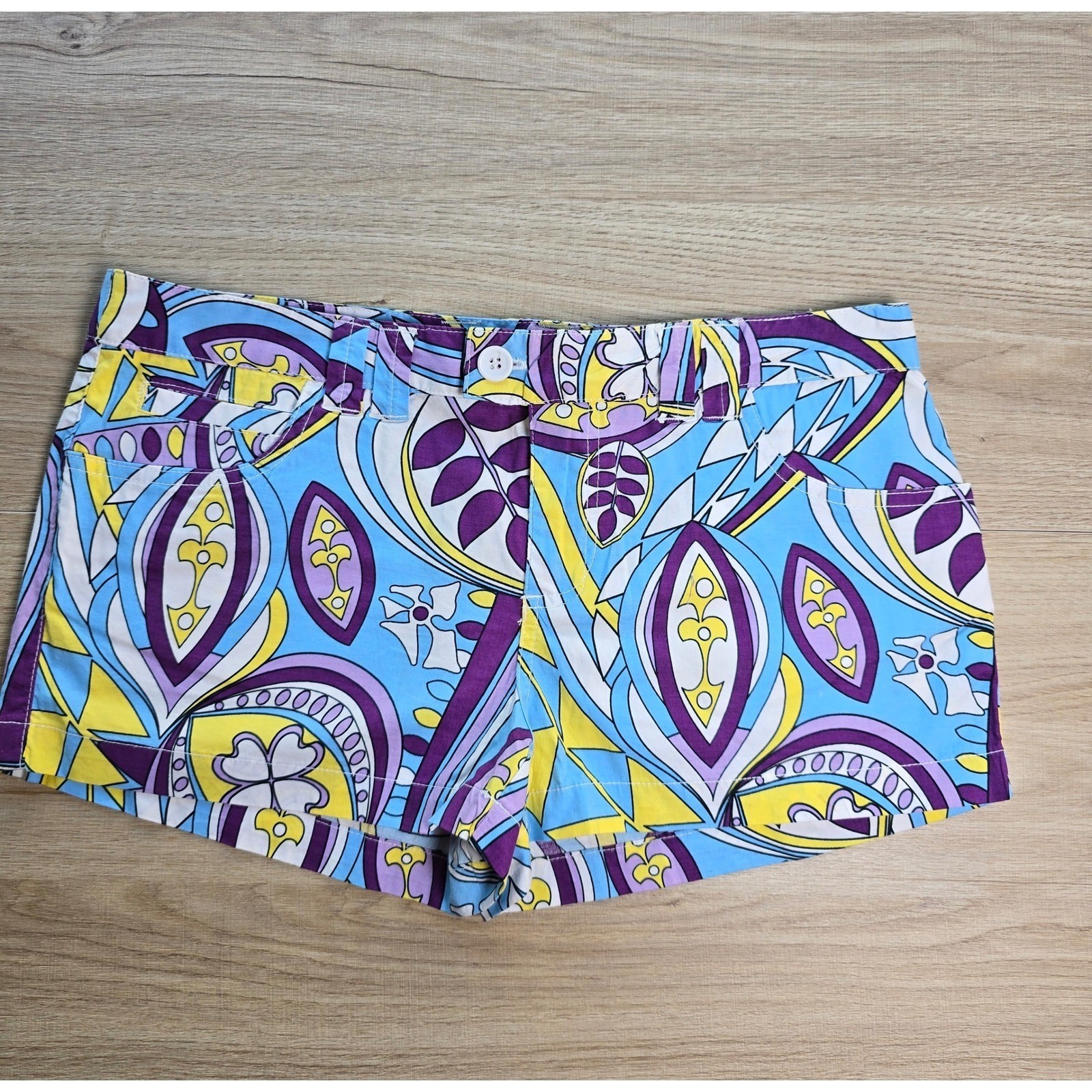 NWT Authentic Y2K MAX Rave Low-Rise Micro Shorts Size 11 coquette festival beach