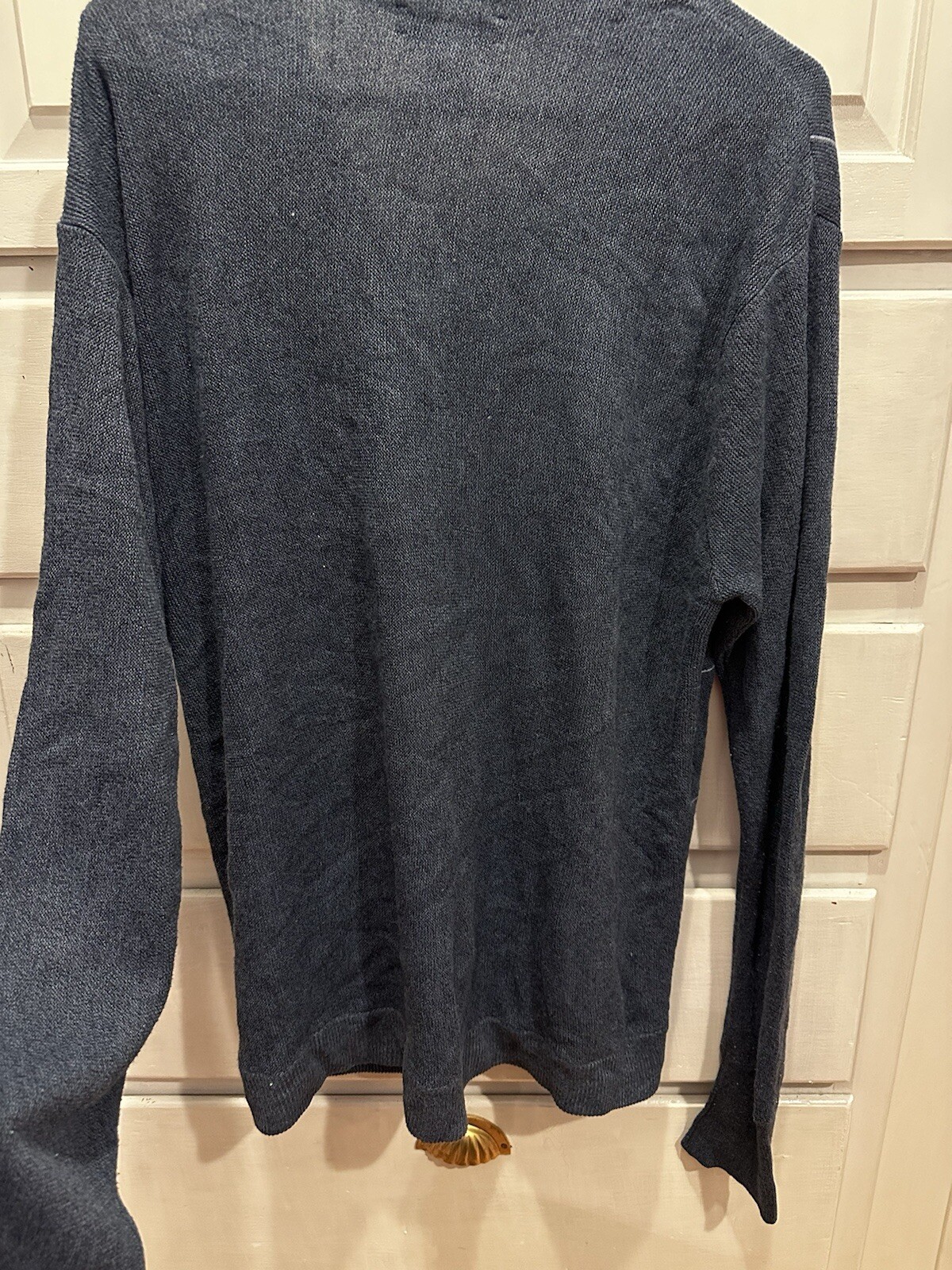 Vintage men’s Cypress Links Cardigan Button Up Blue Long Sleeve L 1990’s