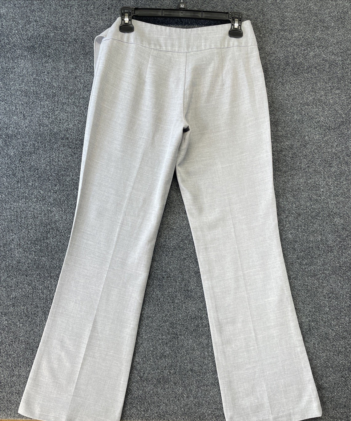 Vintage Juniors Tie Front Gray Dress Pants Slacks 90s Odds n’ Evens Made in USA